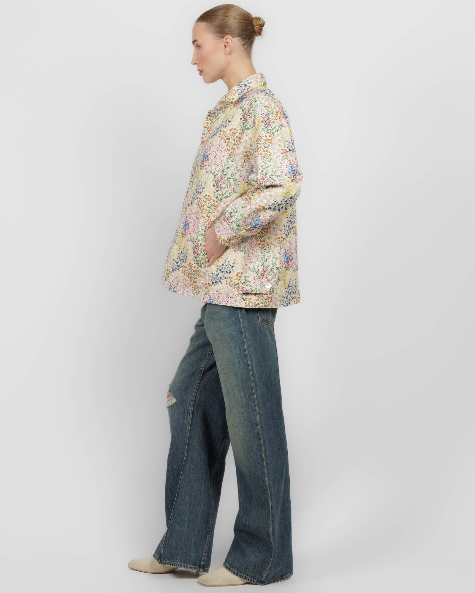 Hand Painted Reversible Jacket