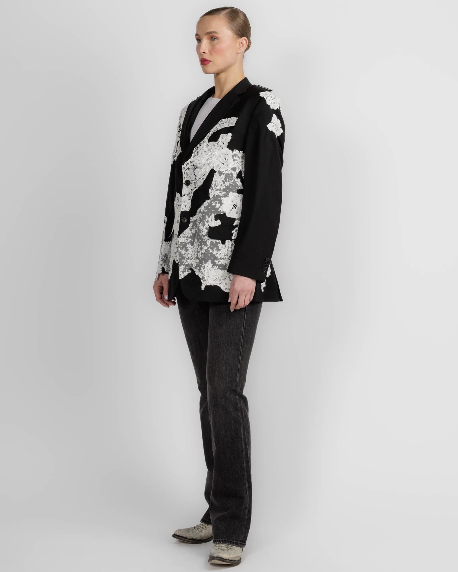Lace Blazer