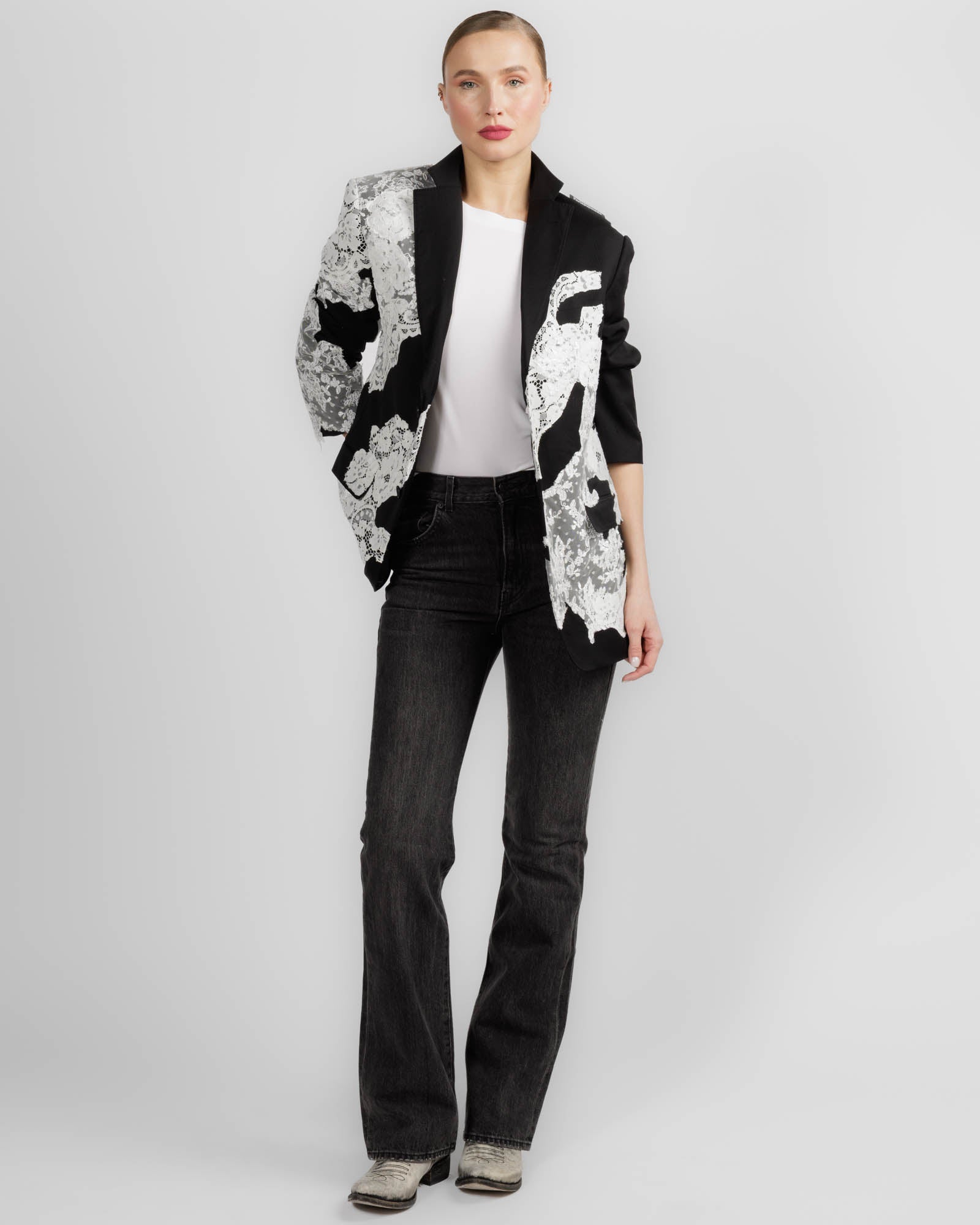 Lace Blazer