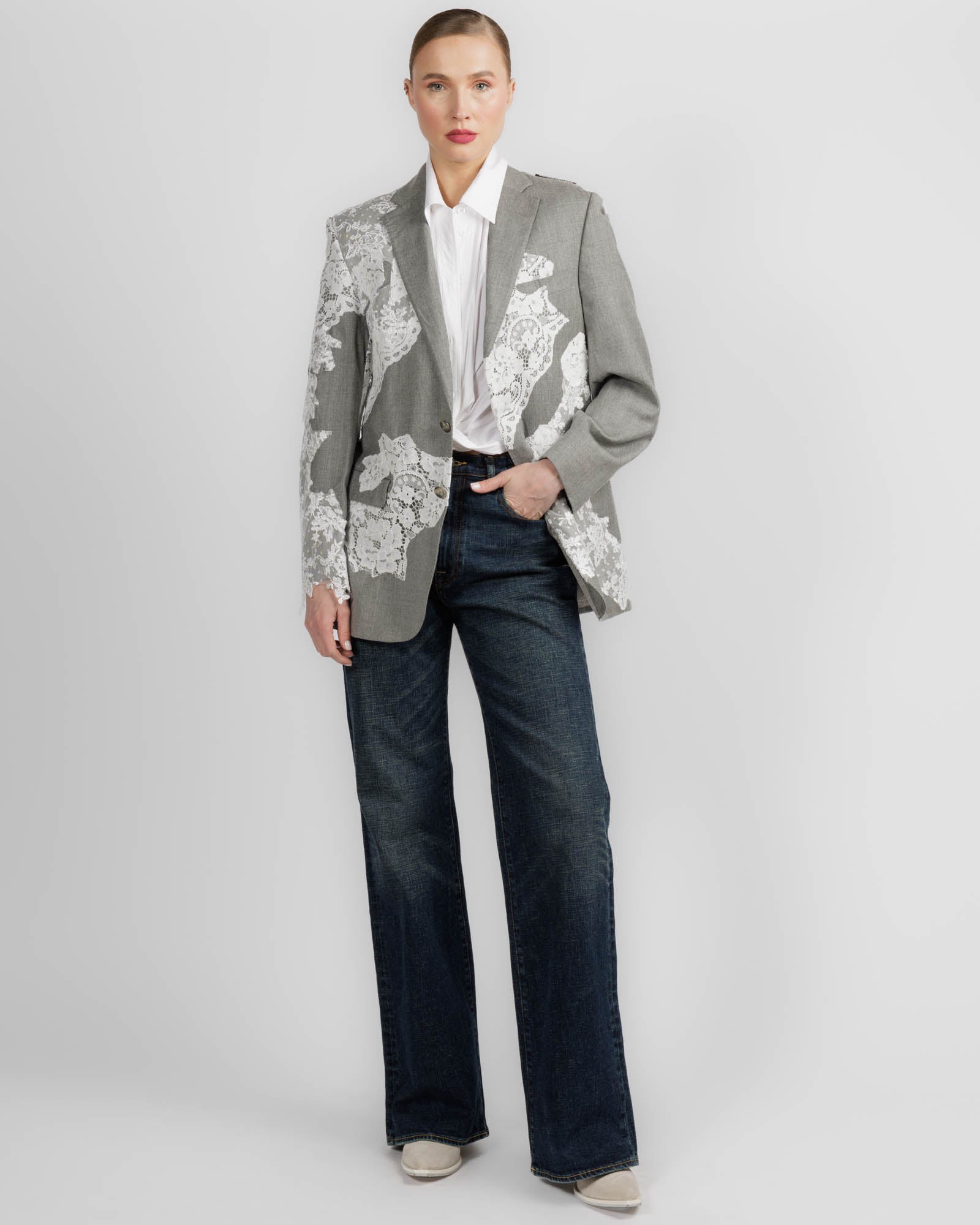 Lace Blazer