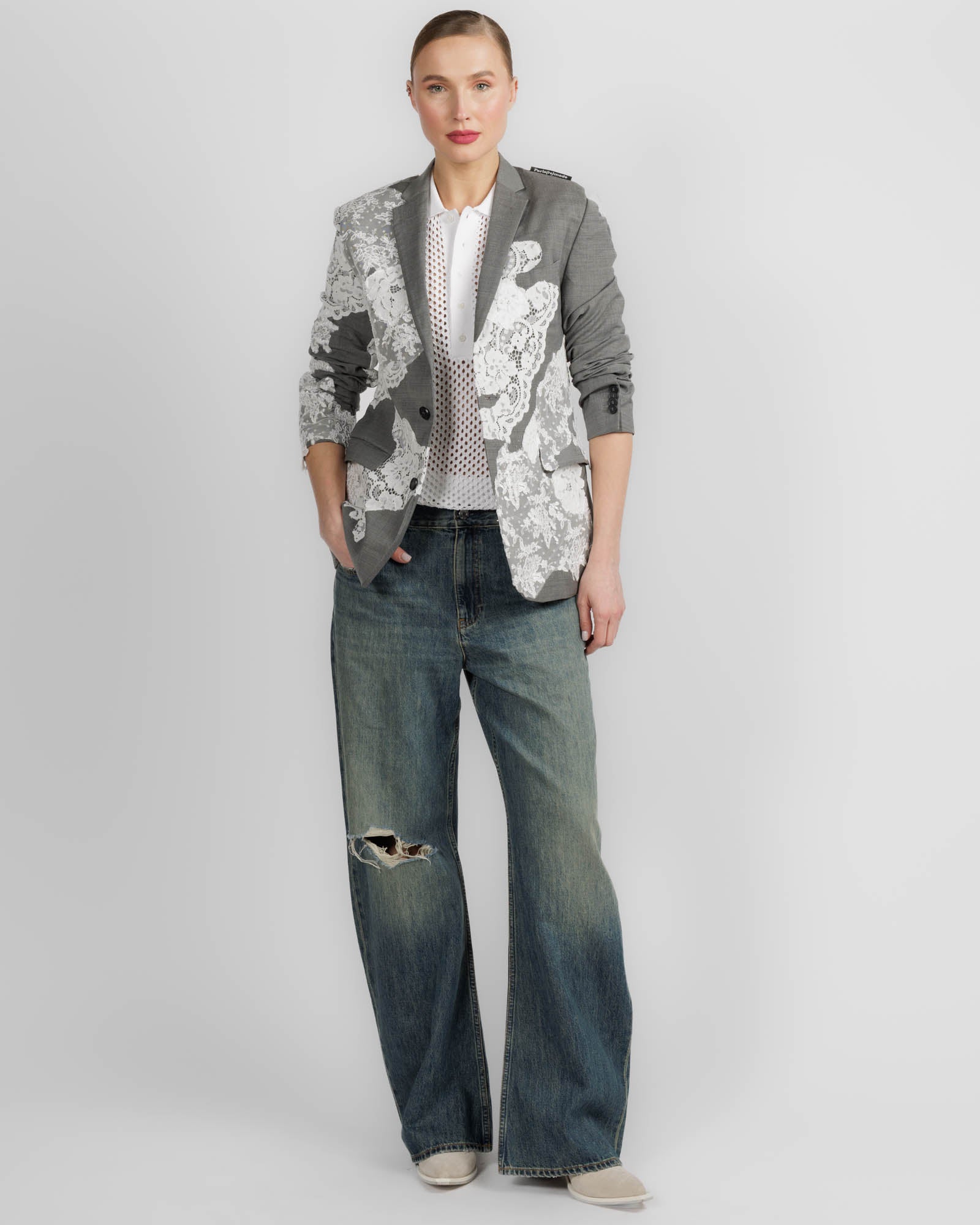 Lace Blazer