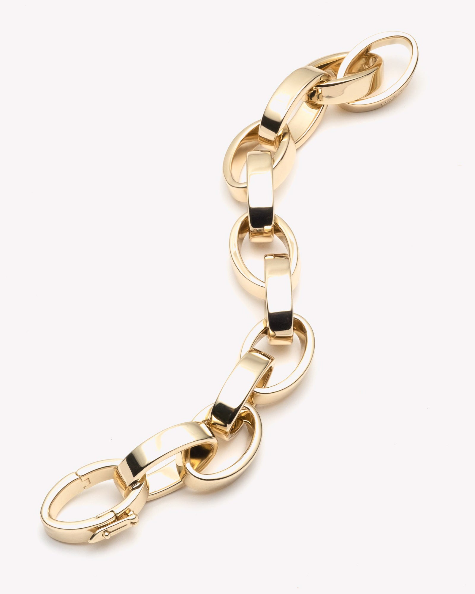 Large Ellipse Link Bracelet
