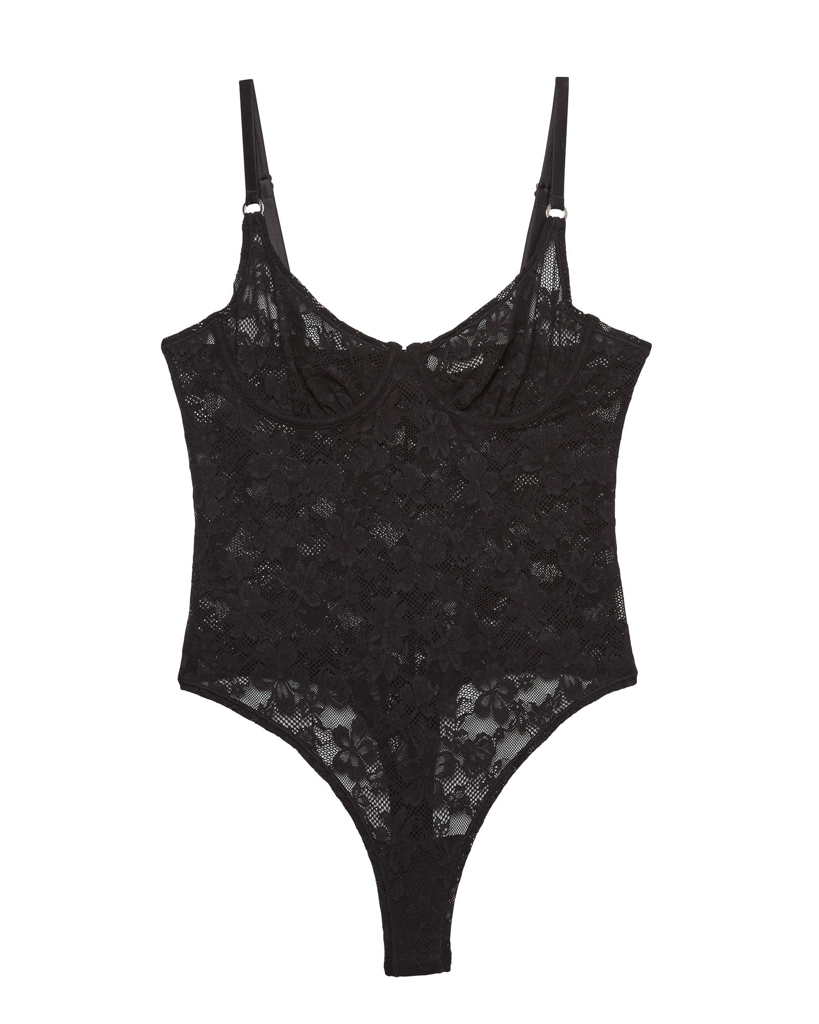 FLEUR DU MAL Lace Bodysuit