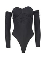 Jersey Ruched Bodysuit