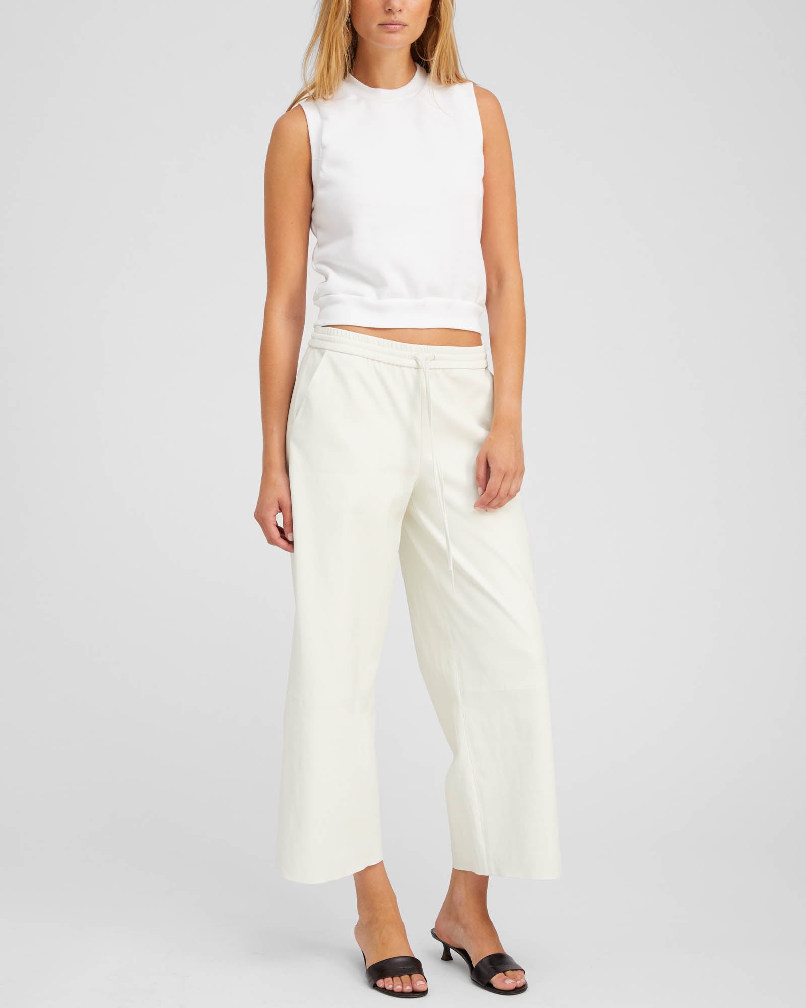 Pantalon ample court