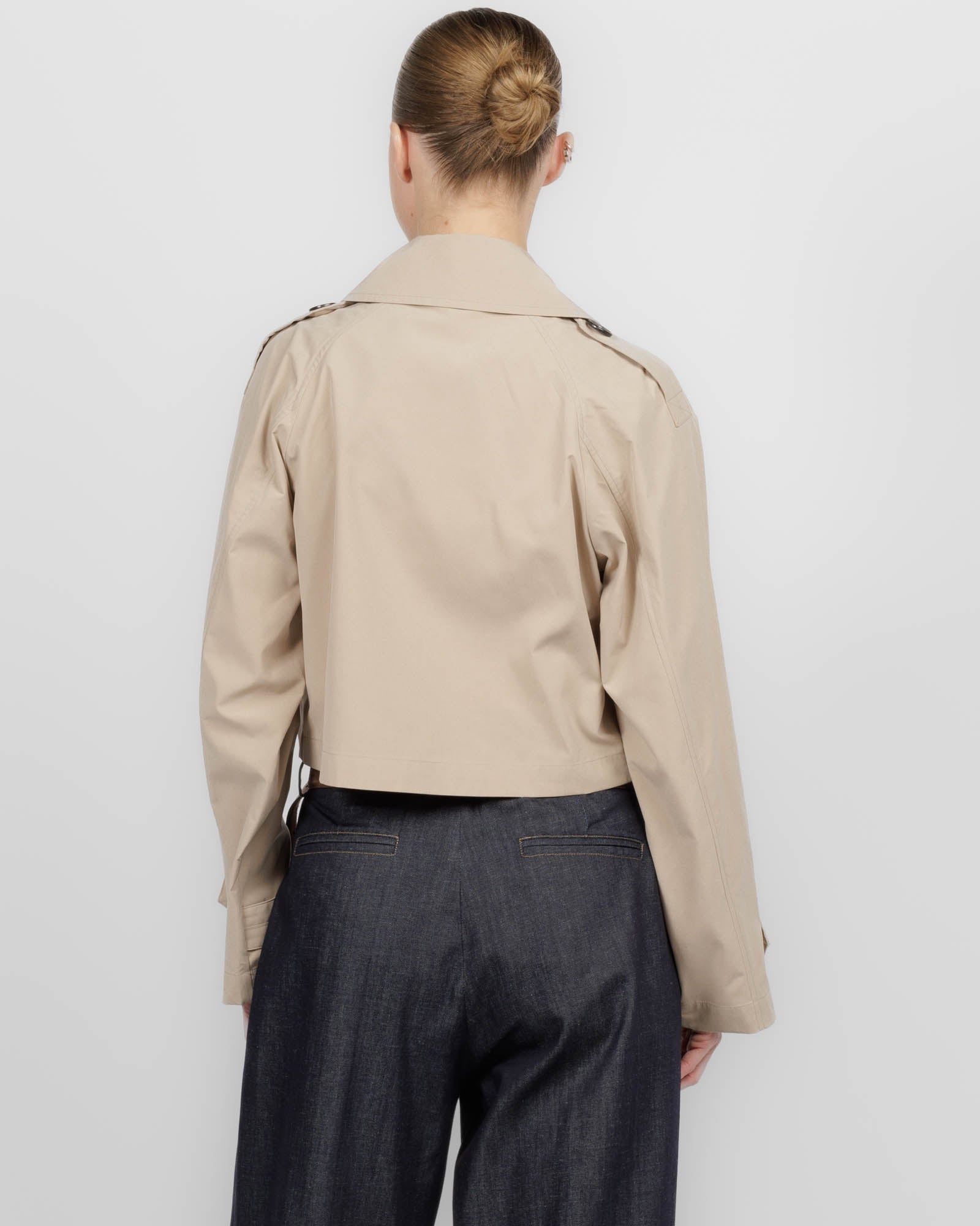 Crop Pea Coat