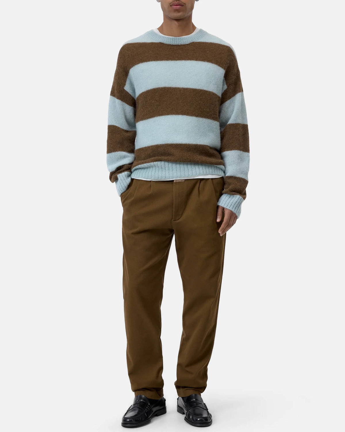 Stripe Crewneck