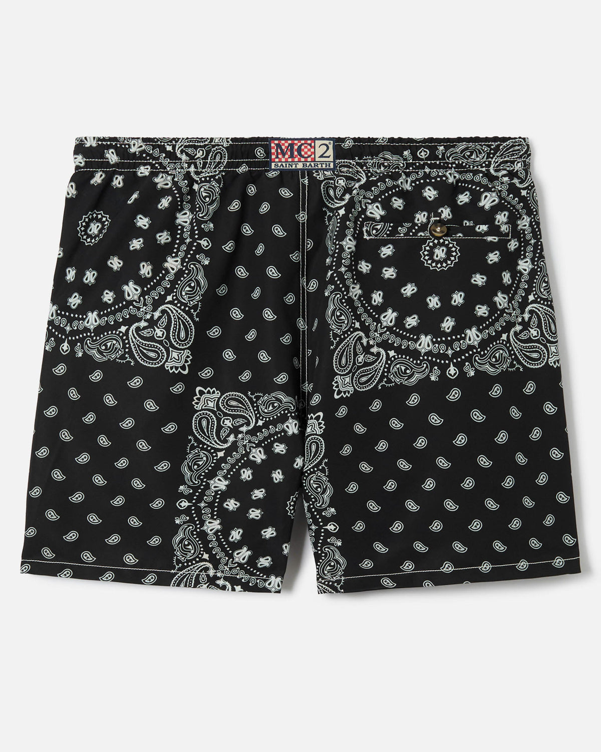 everyone seaside shorts （BLACK） MC2 SAINT BARTH Caprese Swim Shorts