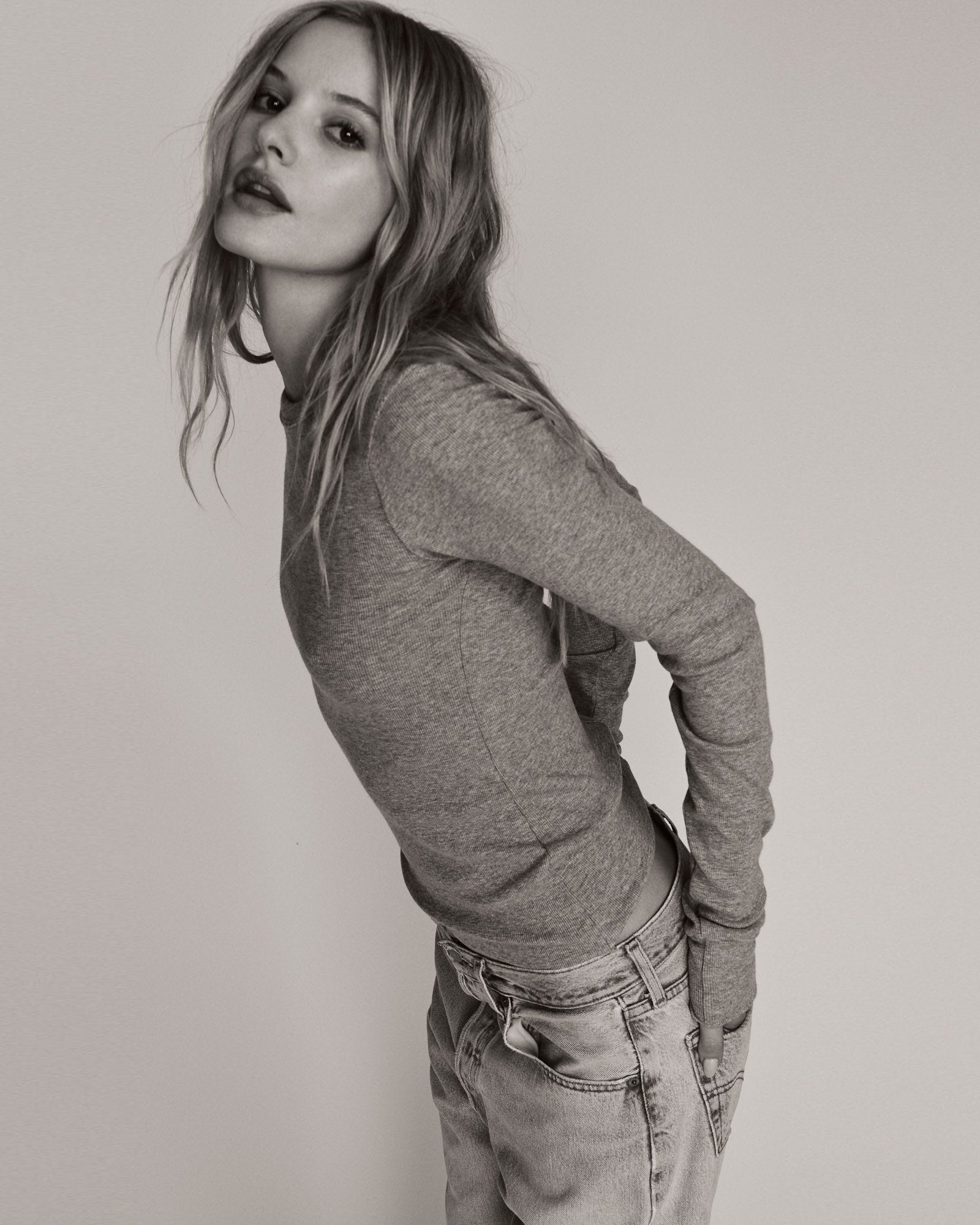 Long Sleeve Fitted Top