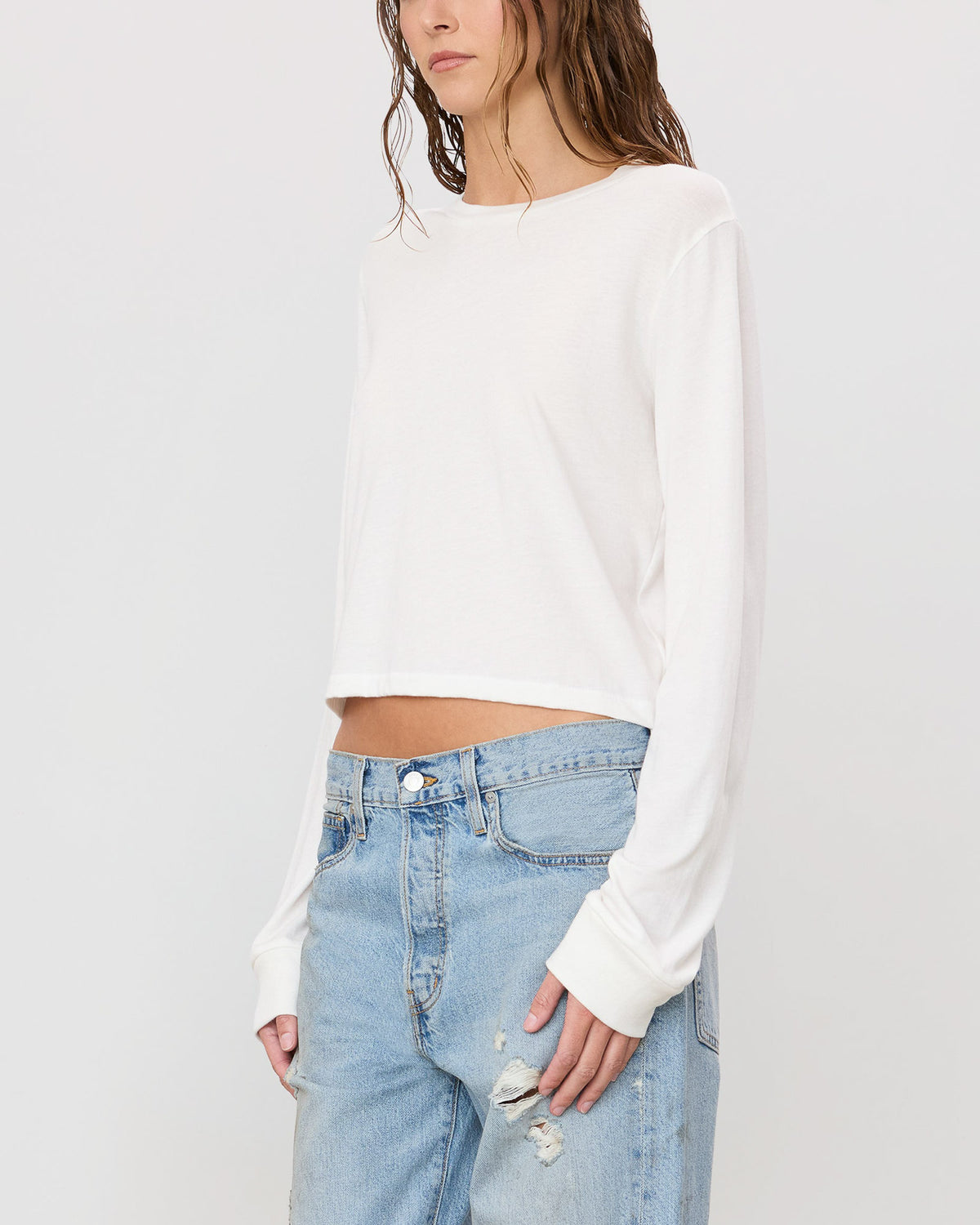 Long Sleeve Boxy Tee