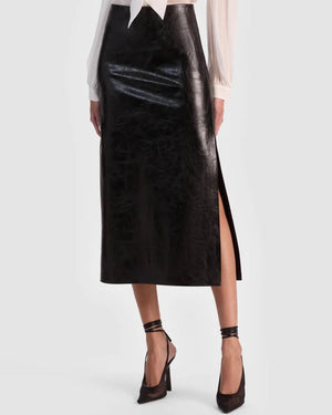 Maeve Vegan Slip Skirt