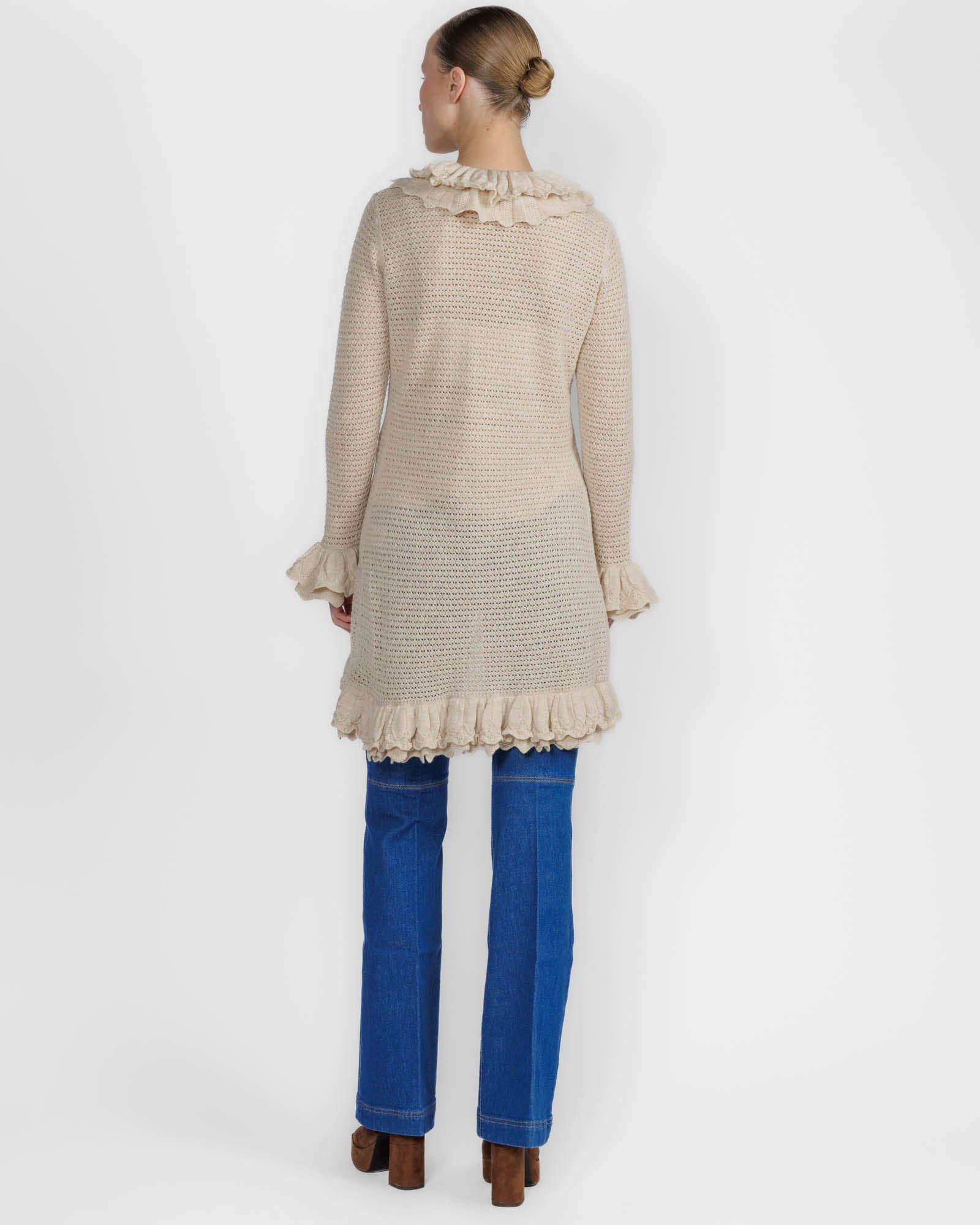 Yara Ruffle Cardigan