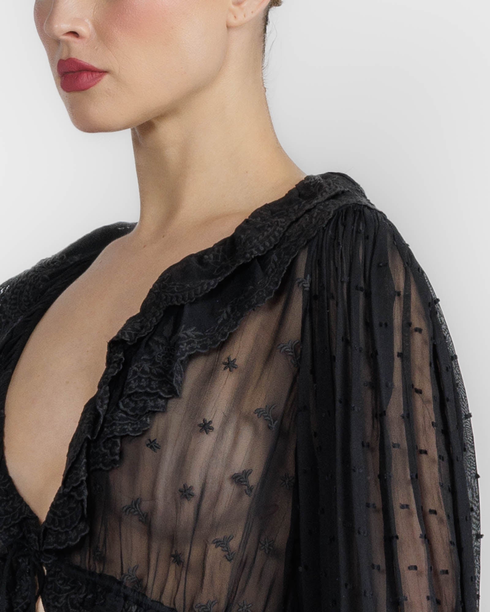 Tenney Ruffle Top