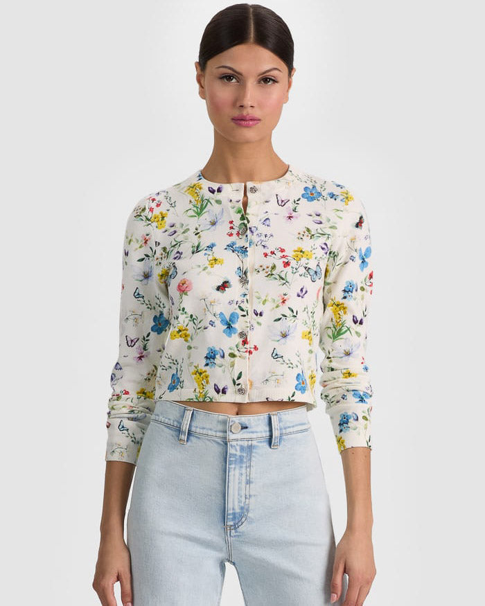 Carsdon Print Cardigan
