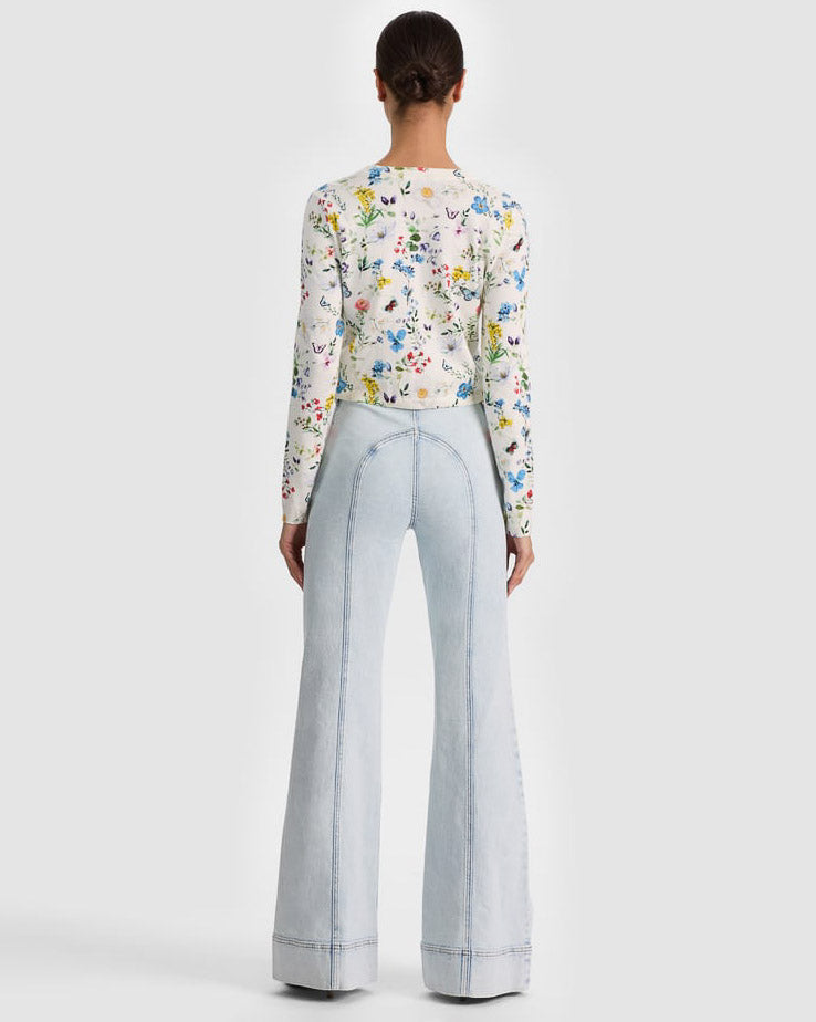Carsdon Print Cardigan