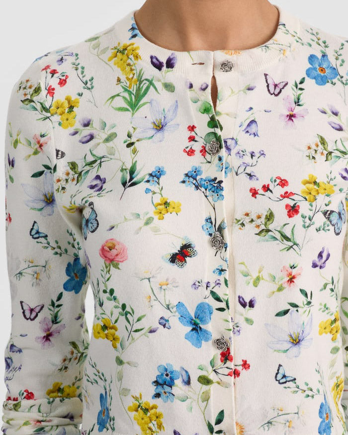Carsdon Print Cardigan
