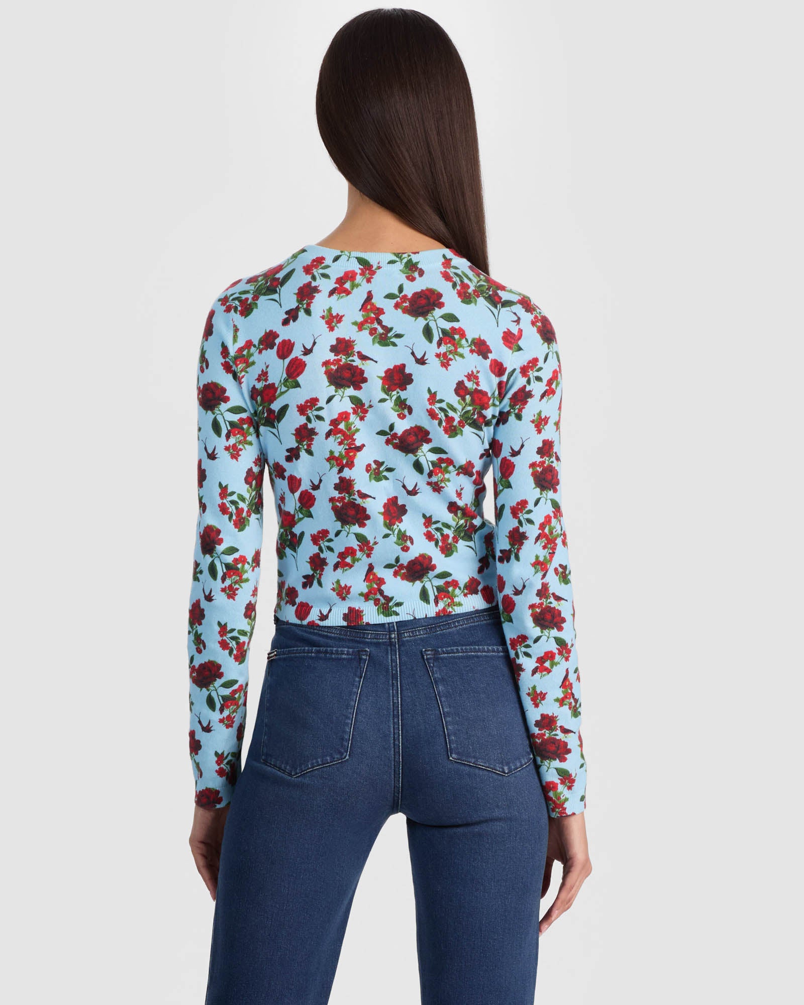 Carson Print Cardigan
