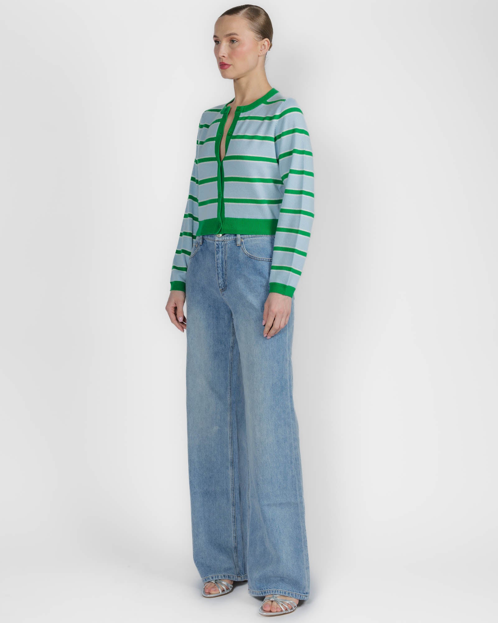 Dollie Stripe Cardigan