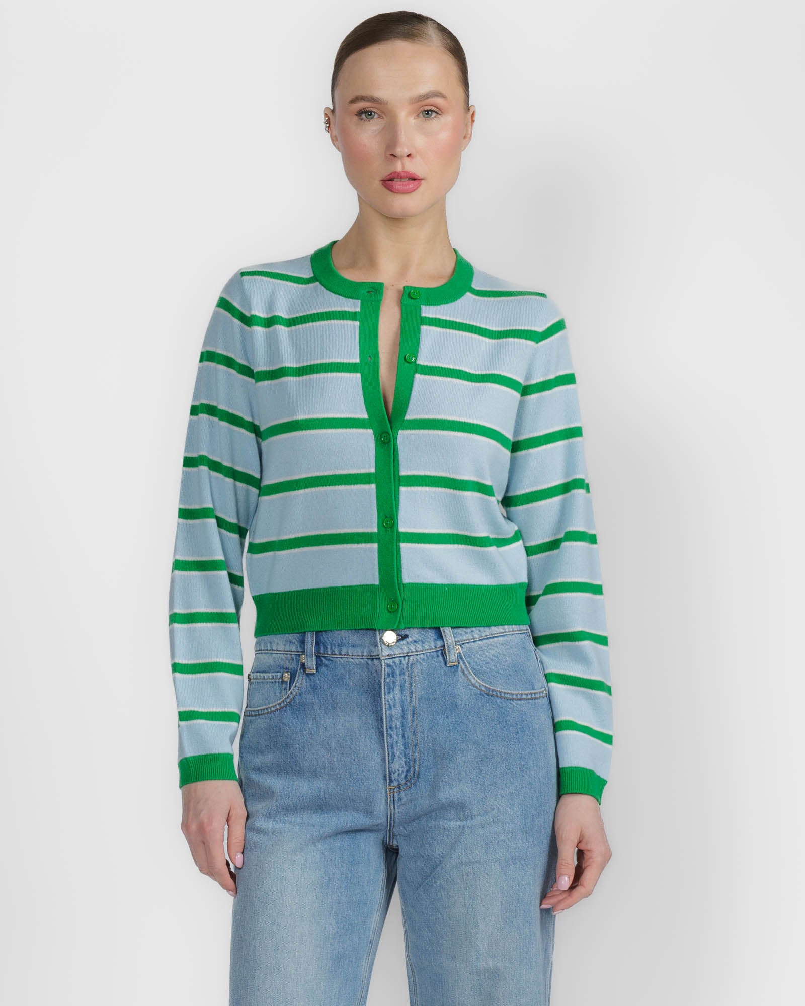 Dollie Stripe Cardigan