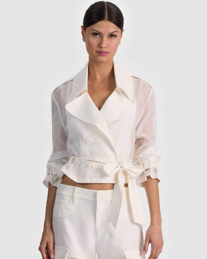 Keith Sheer Combo Cropped Trench