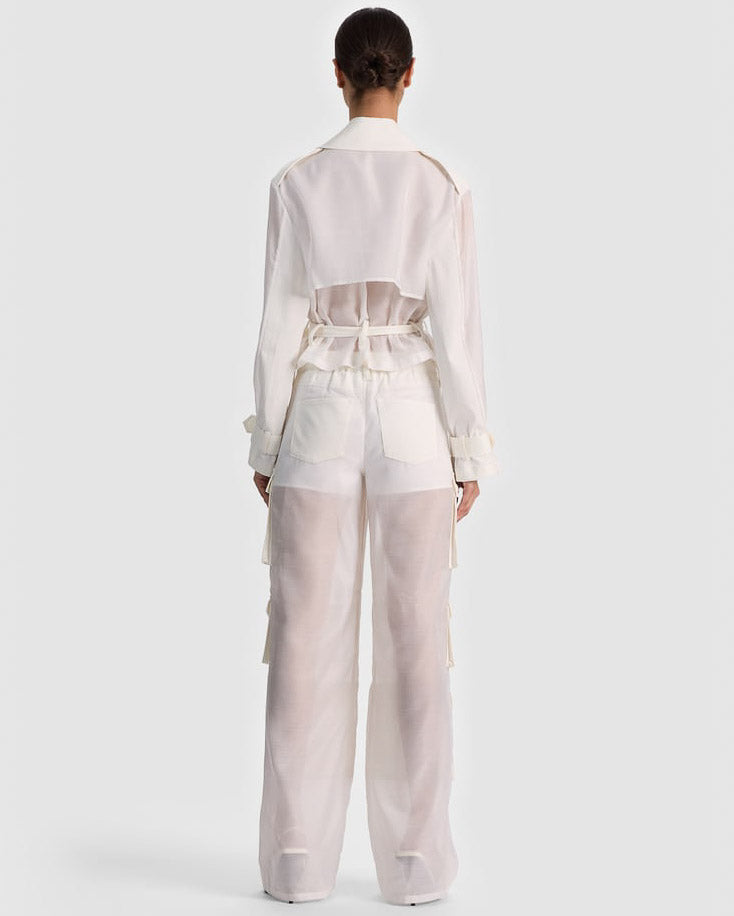 Keith Sheer Combo Cropped Trench