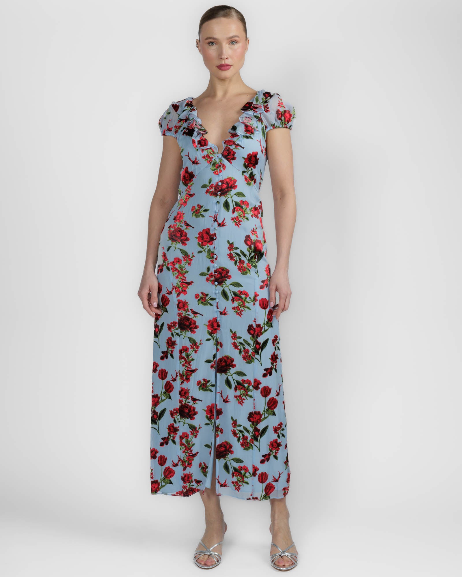 Tara Ruffle Dress