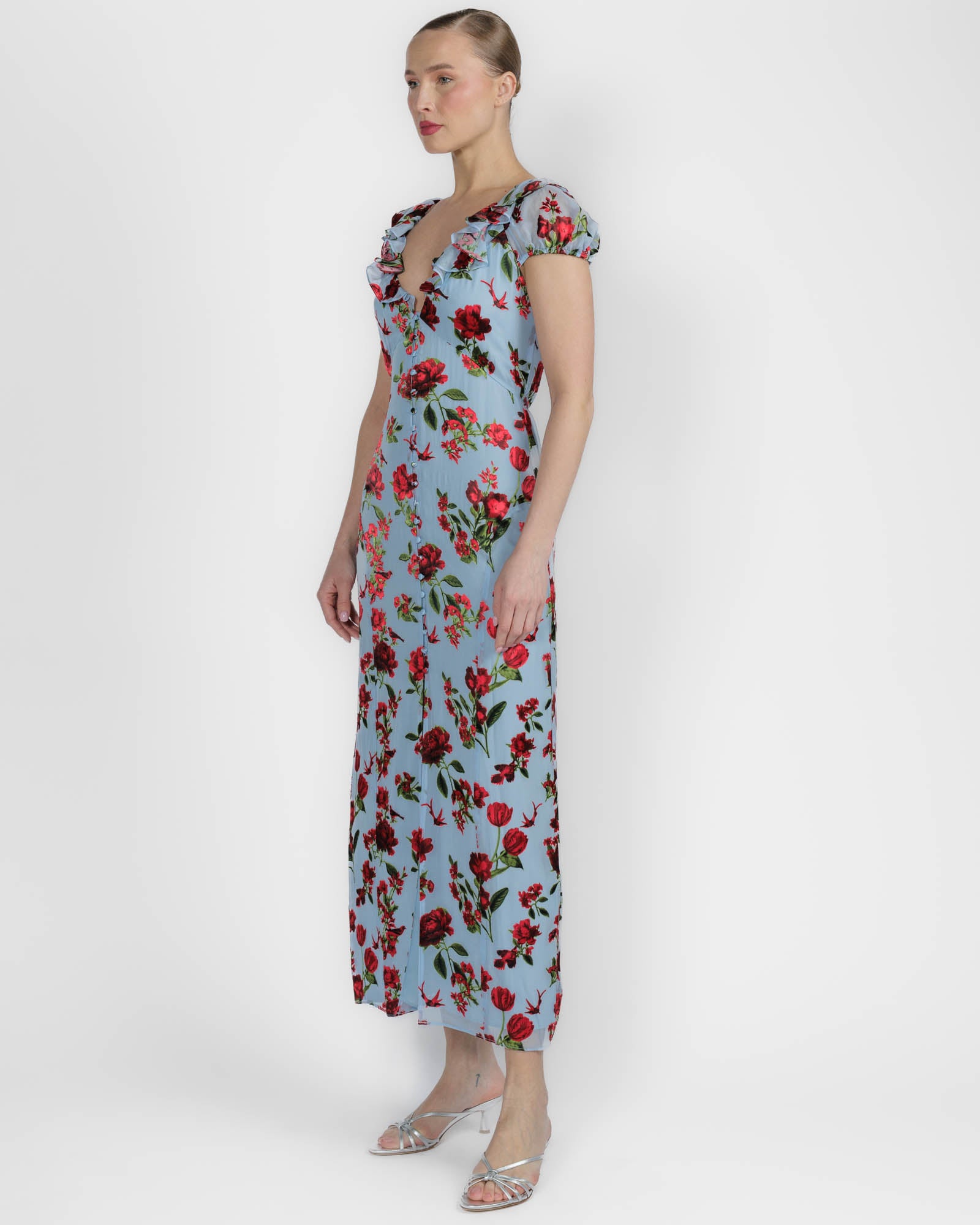 Tara Ruffle Dress