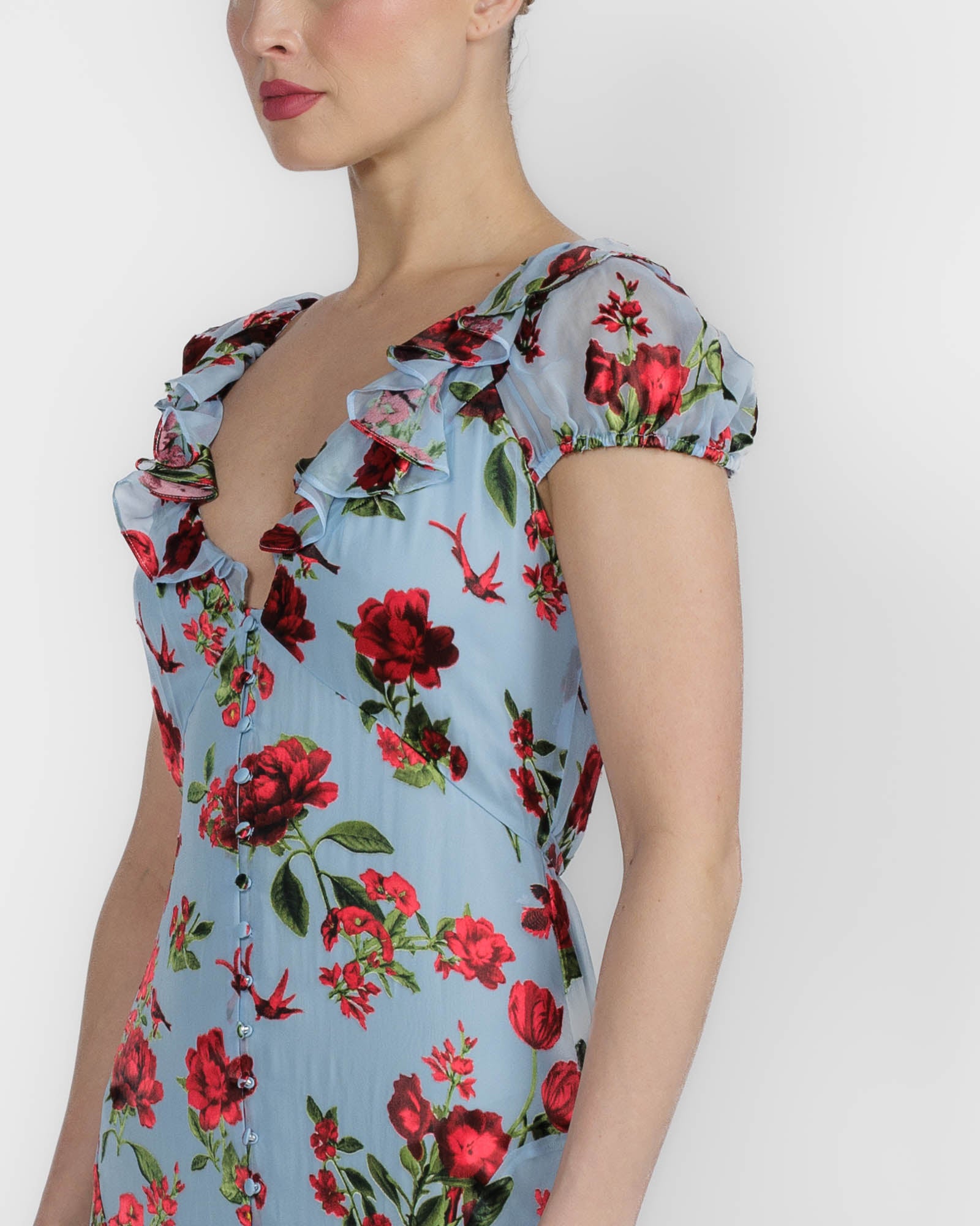 Tara Ruffle Dress