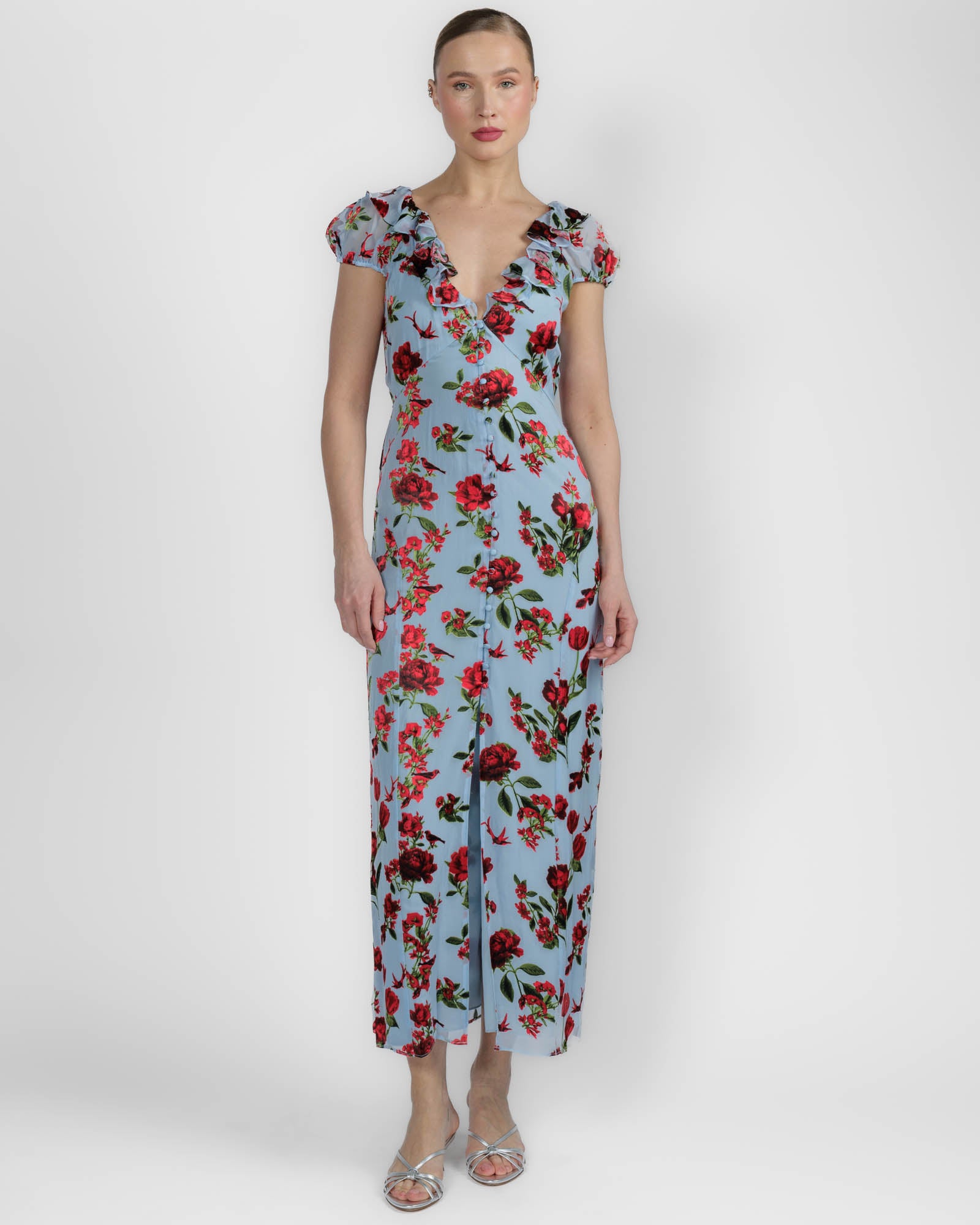 Tara Ruffle Dress