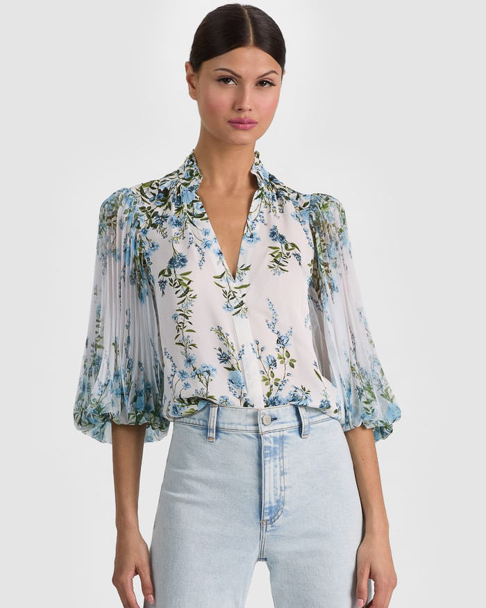 Ilan Pleat Blouse