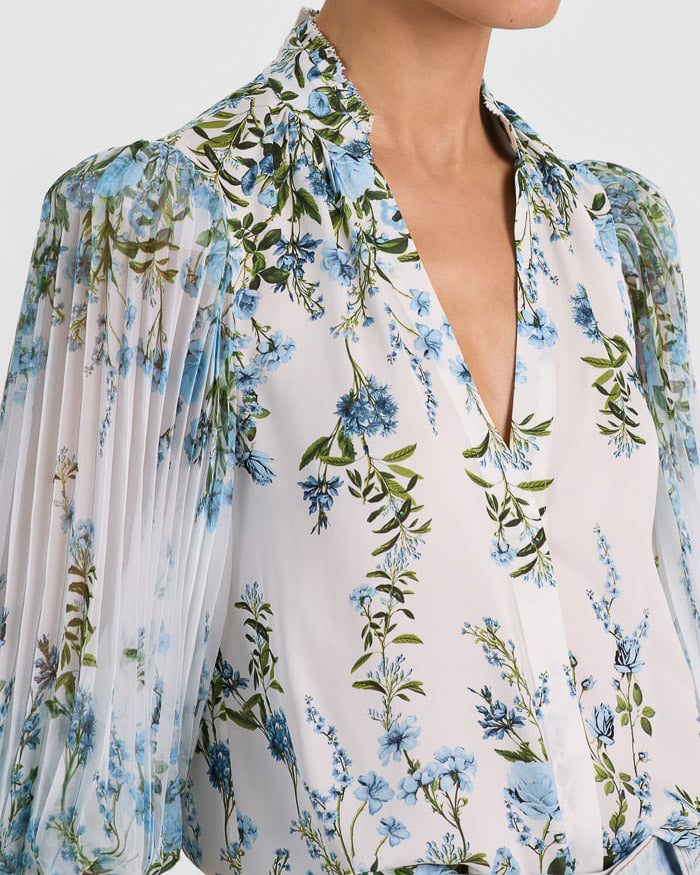 Ilan Pleat Blouse