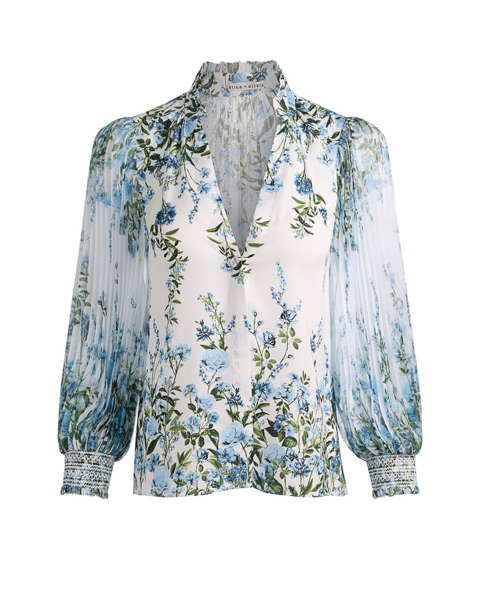 Ilan Pleat Blouse