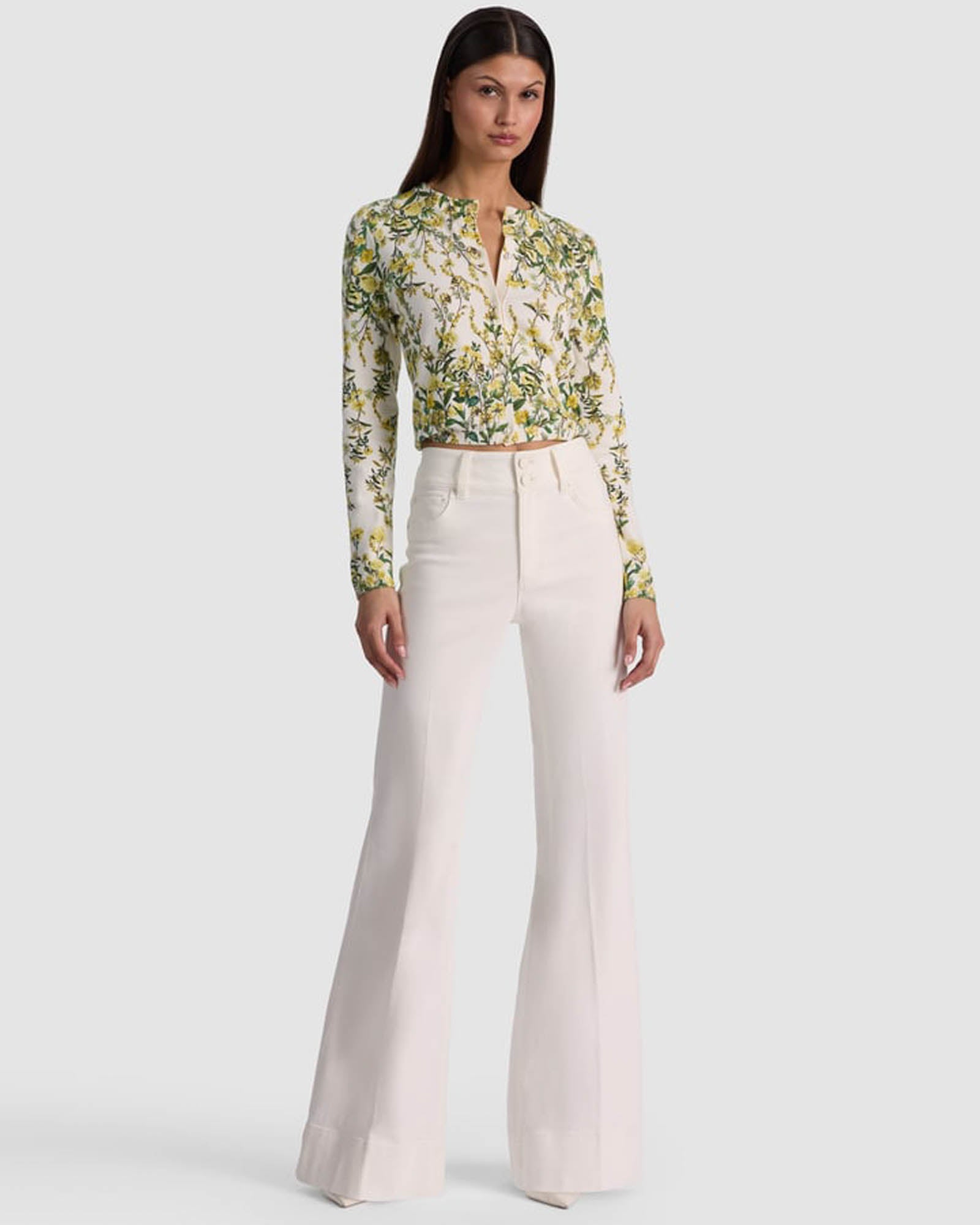 Carson Printed Cardigan