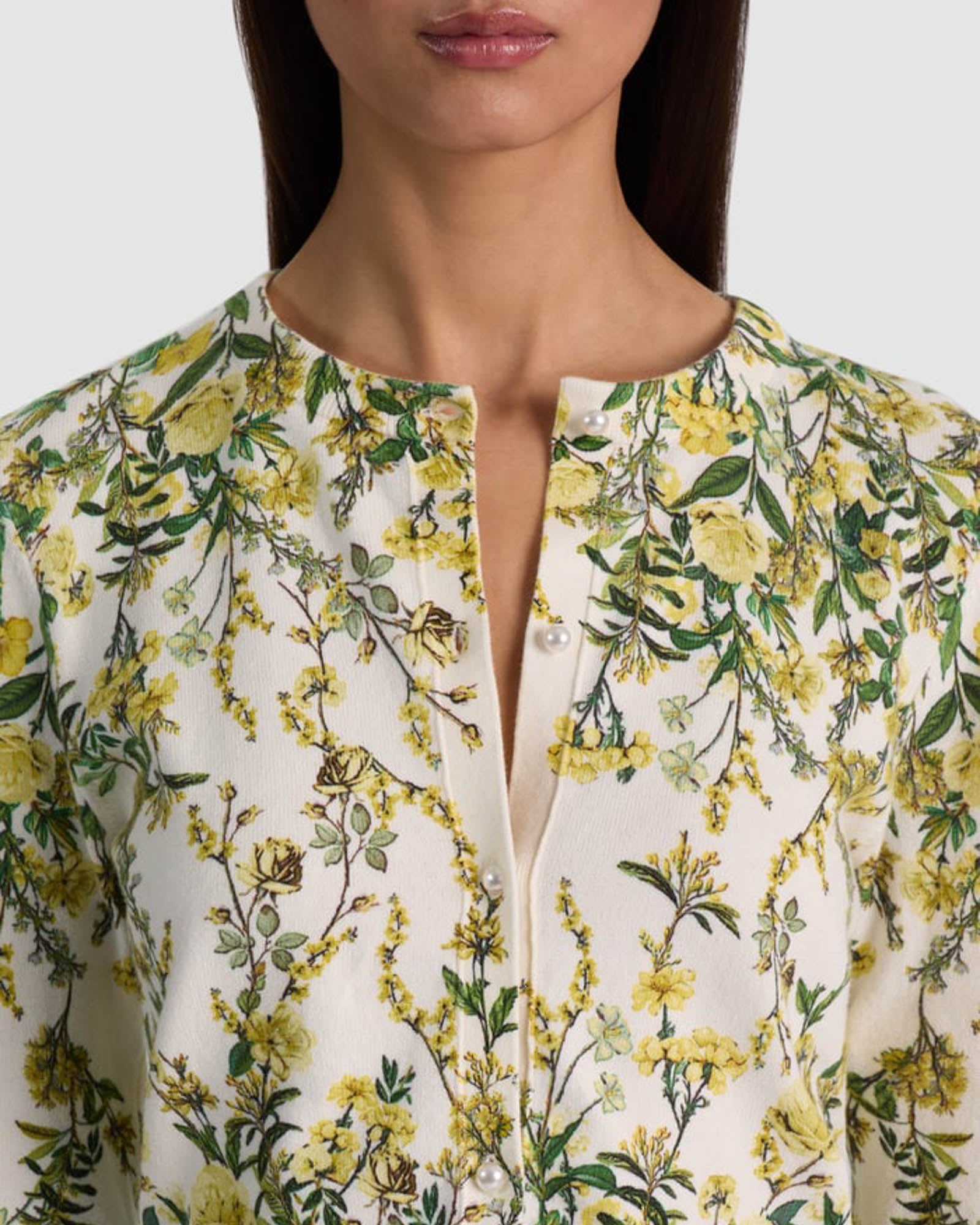 Carson Printed Cardigan