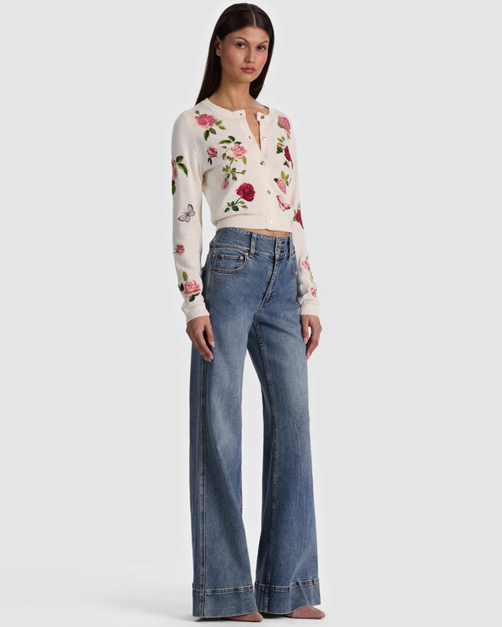 Dollie Embroidered Cardigan