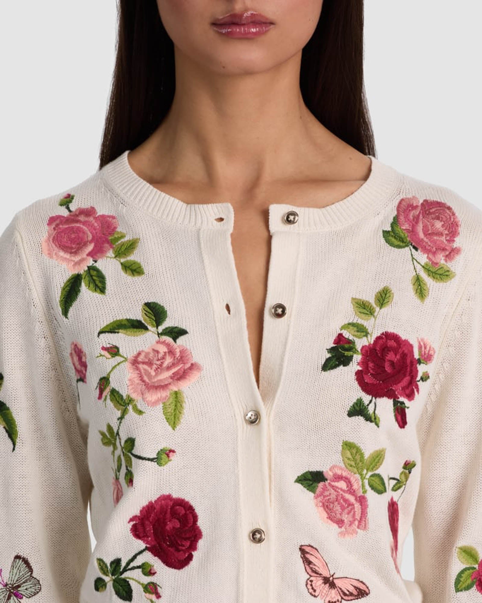 Dollie Embroidered Cardigan