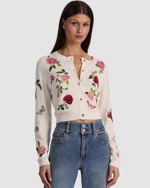 Dollie Embroidered Cardigan