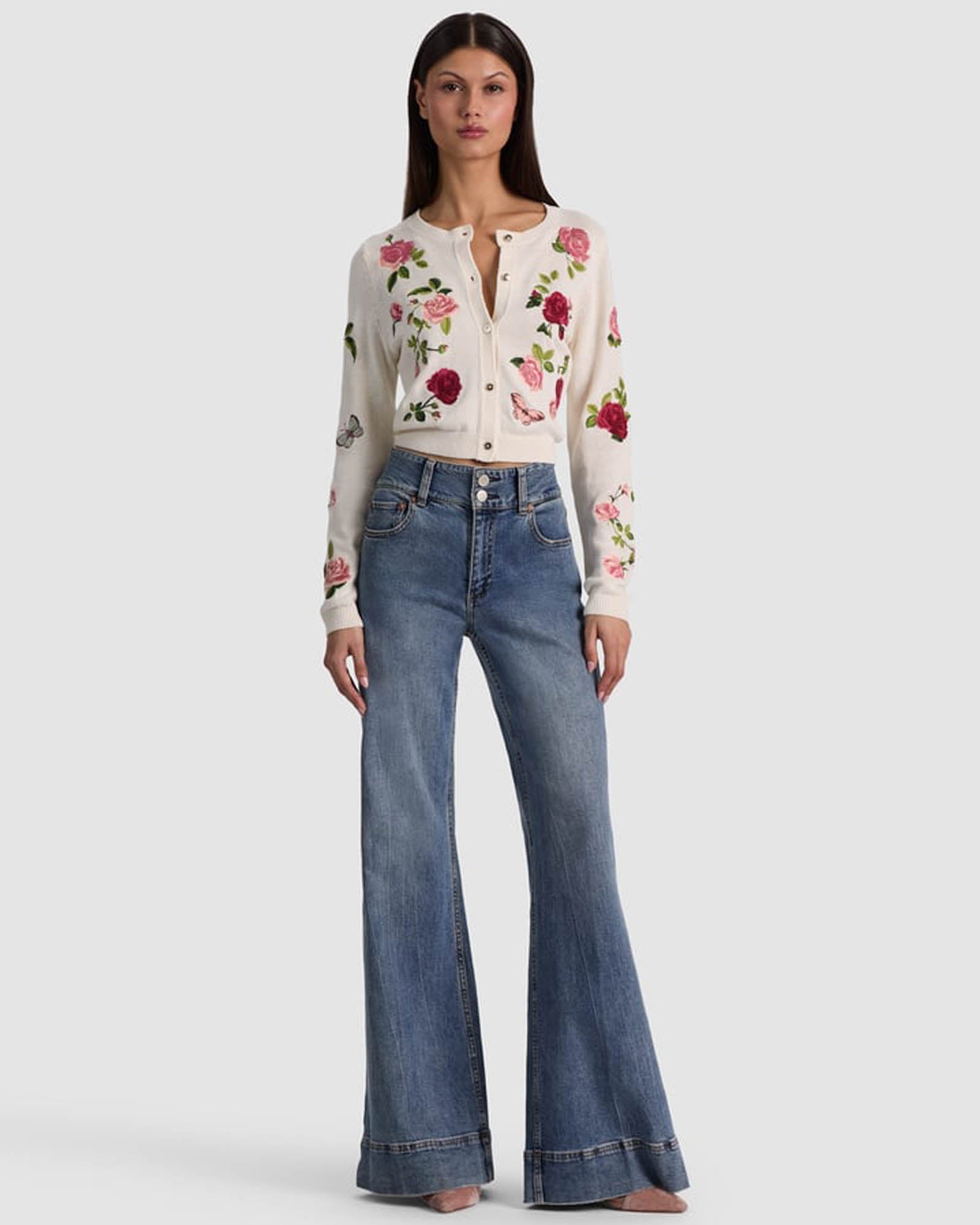 Dollie Embroidered Cardigan