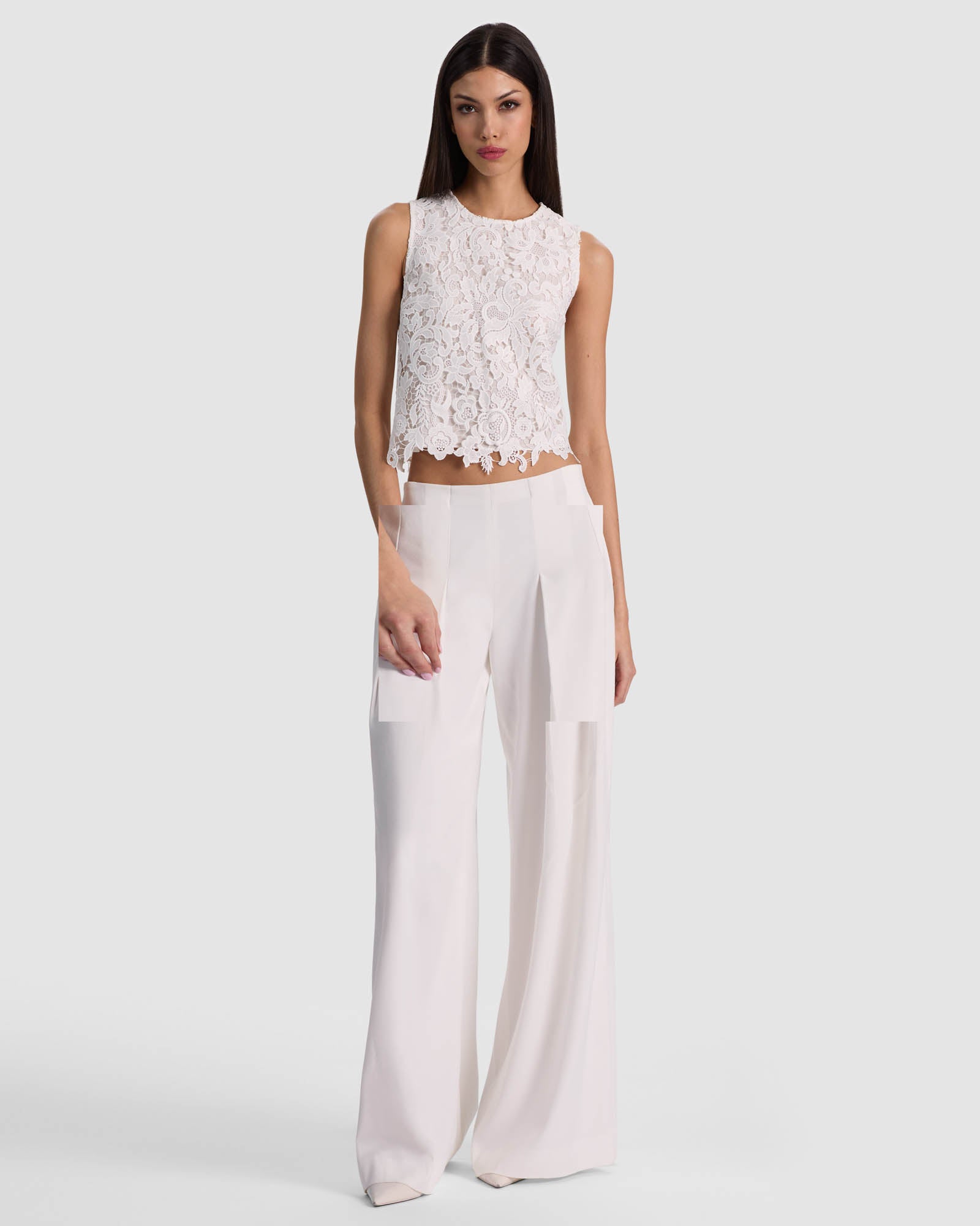 Amal Lace Tank