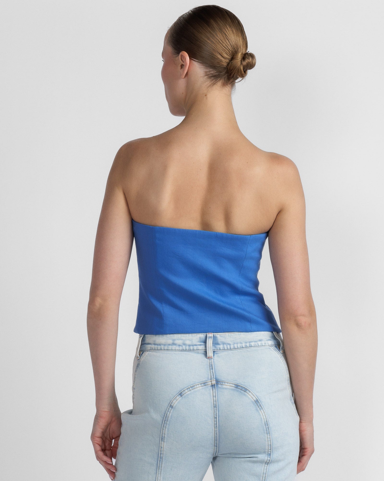 Kelcey Button Vest Top