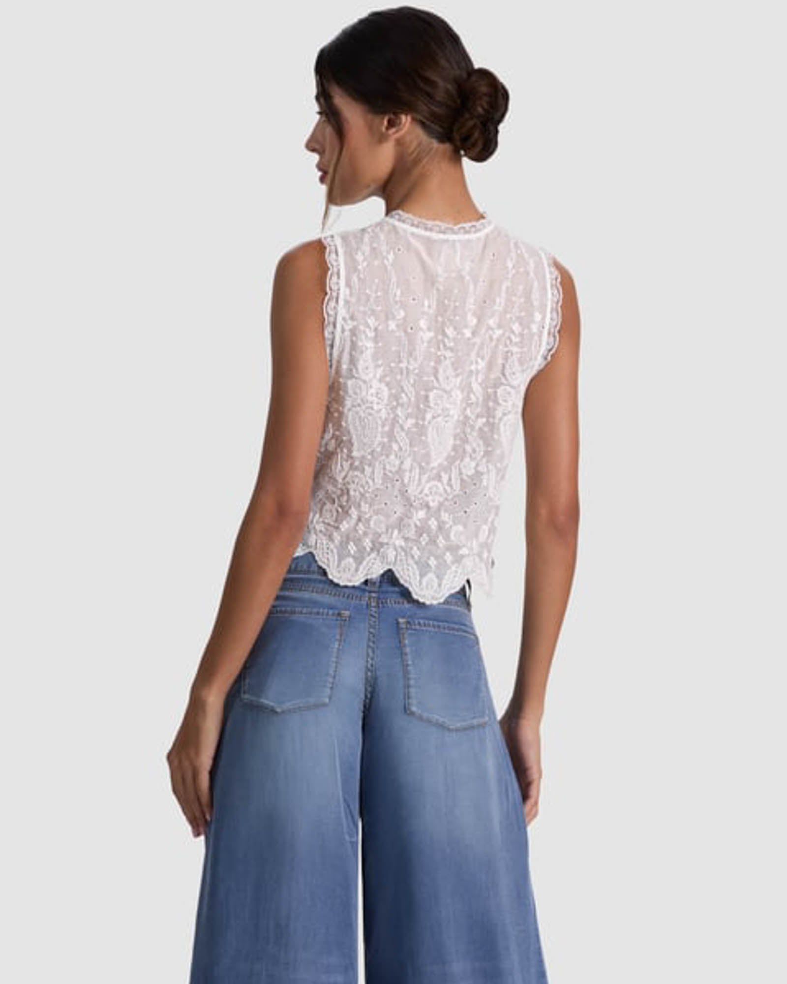Amal Embroidered Tank