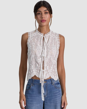 Amal Embroidered Tank