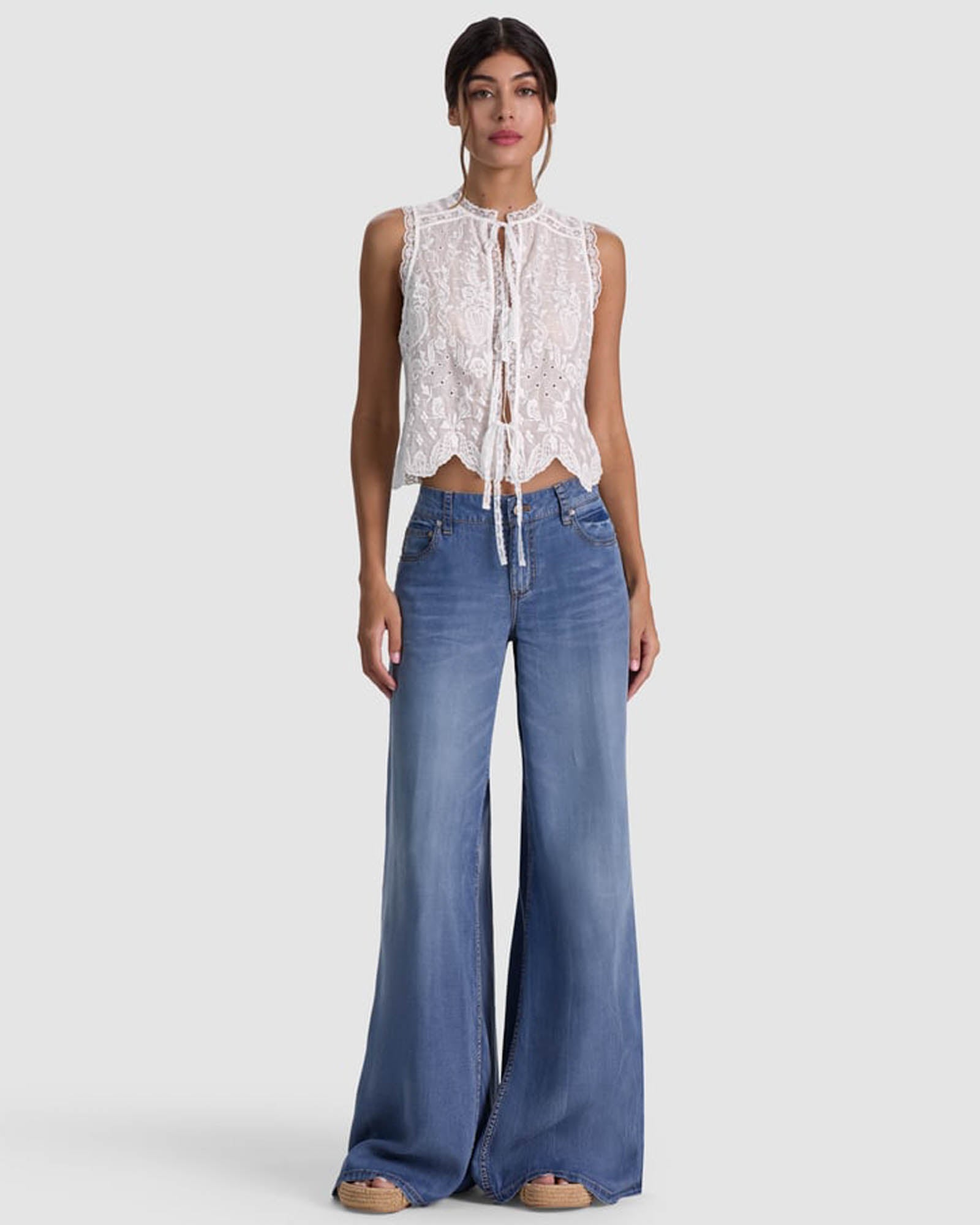 Amal Embroidered Tank