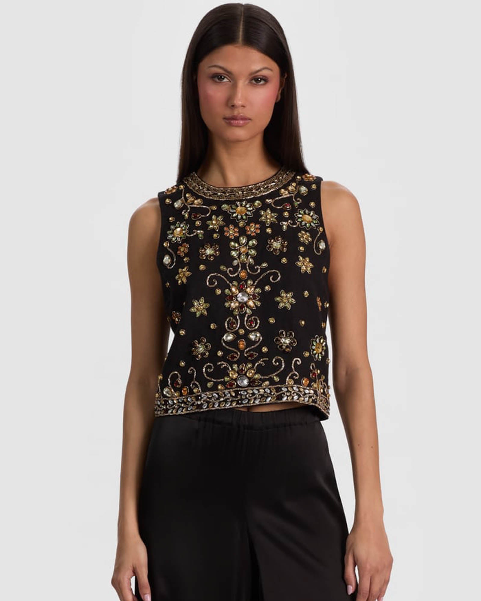 Amal Embellished Tank