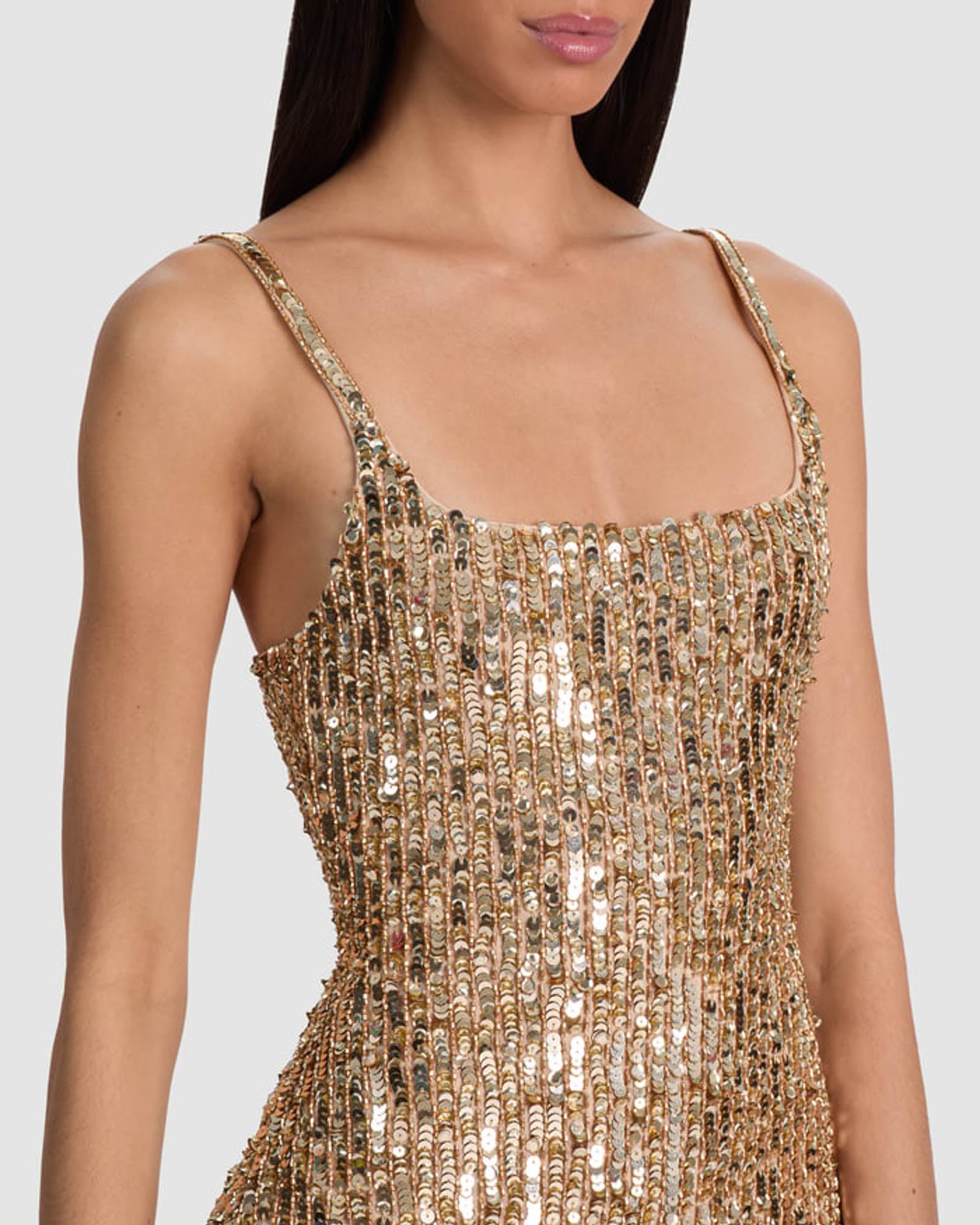 Nina Embellished Mini Dress