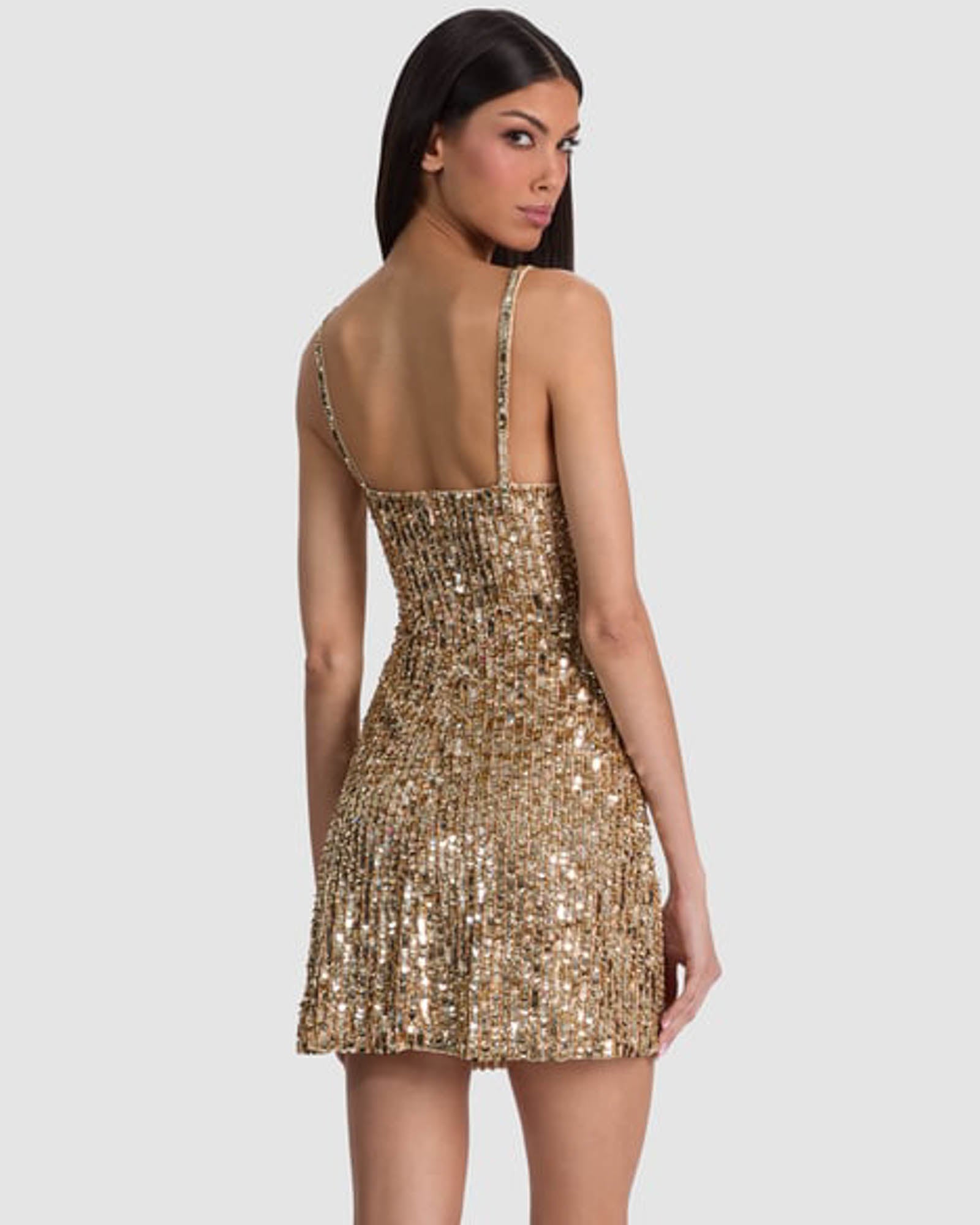 Nina Embellished Mini Dress