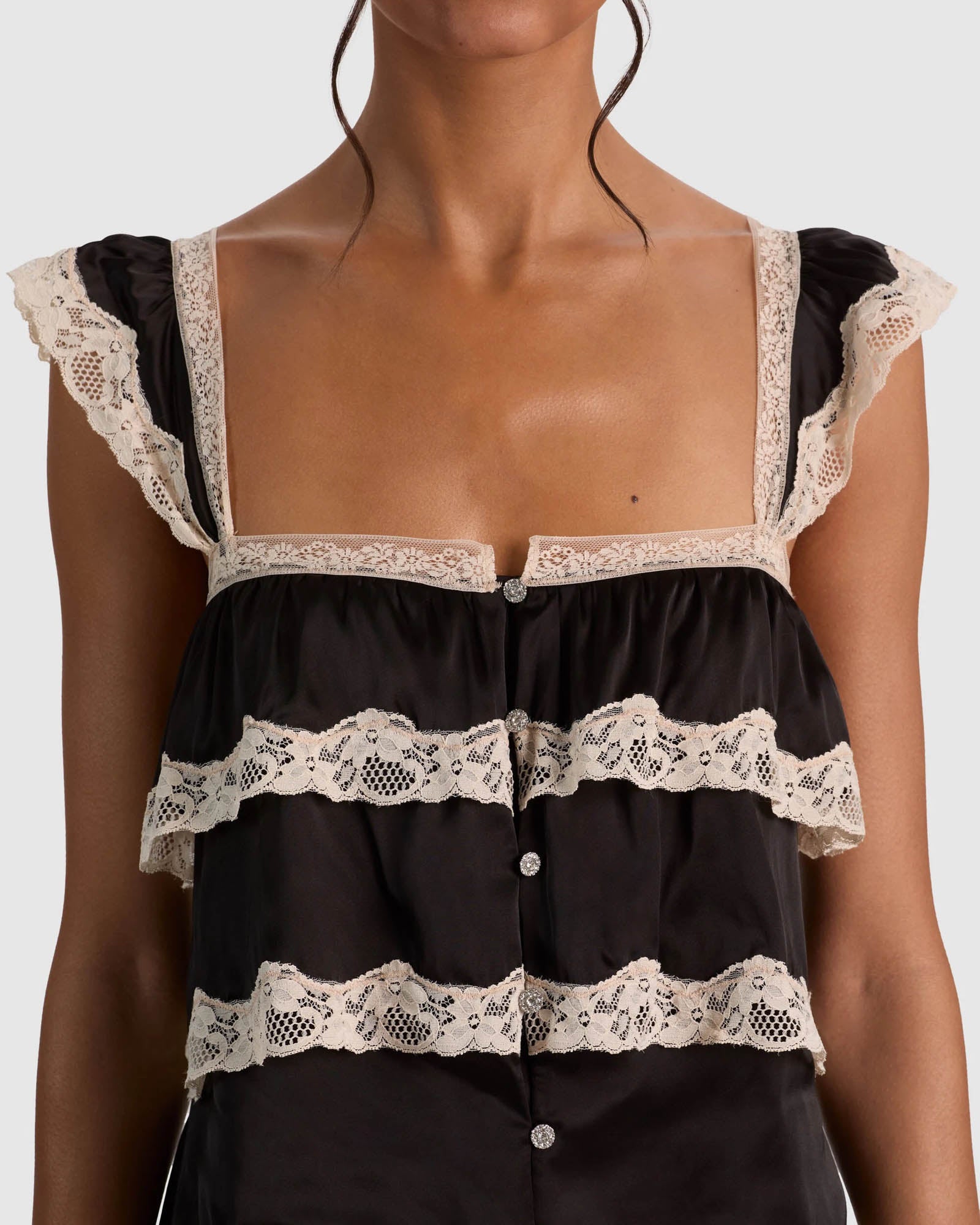 Sylvie Flutter Top