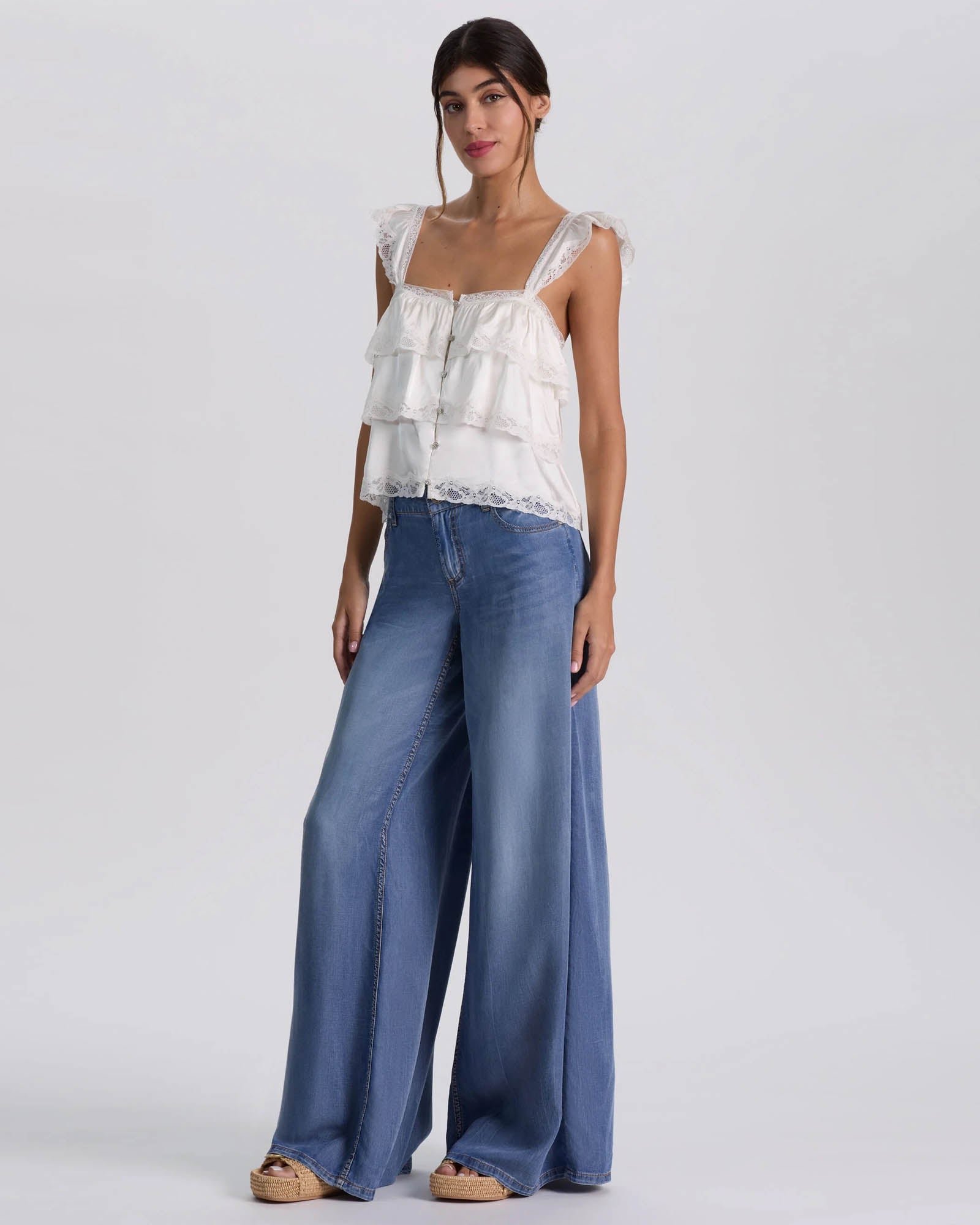 Sylvie Flutter Top