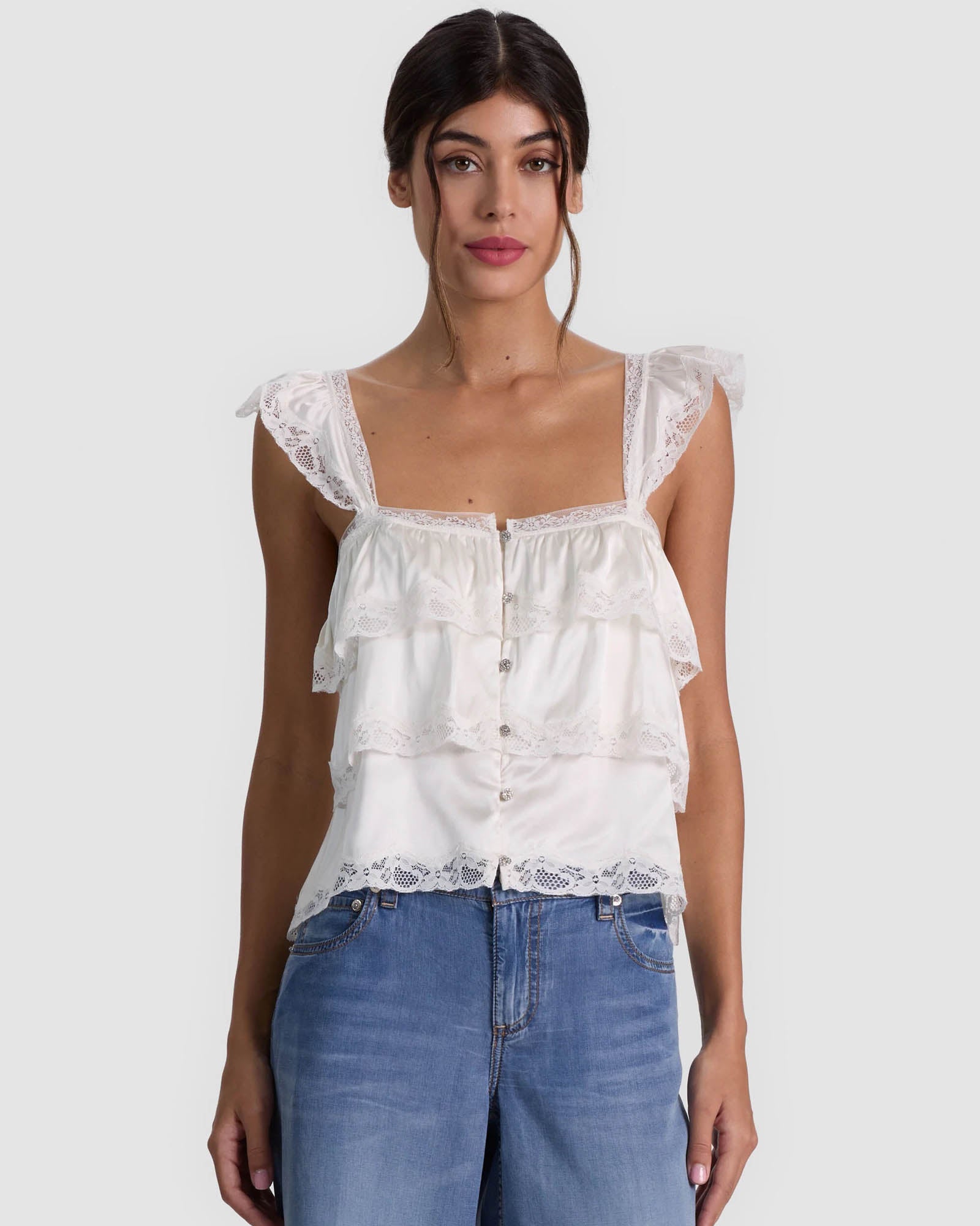 Sylvie Flutter Top