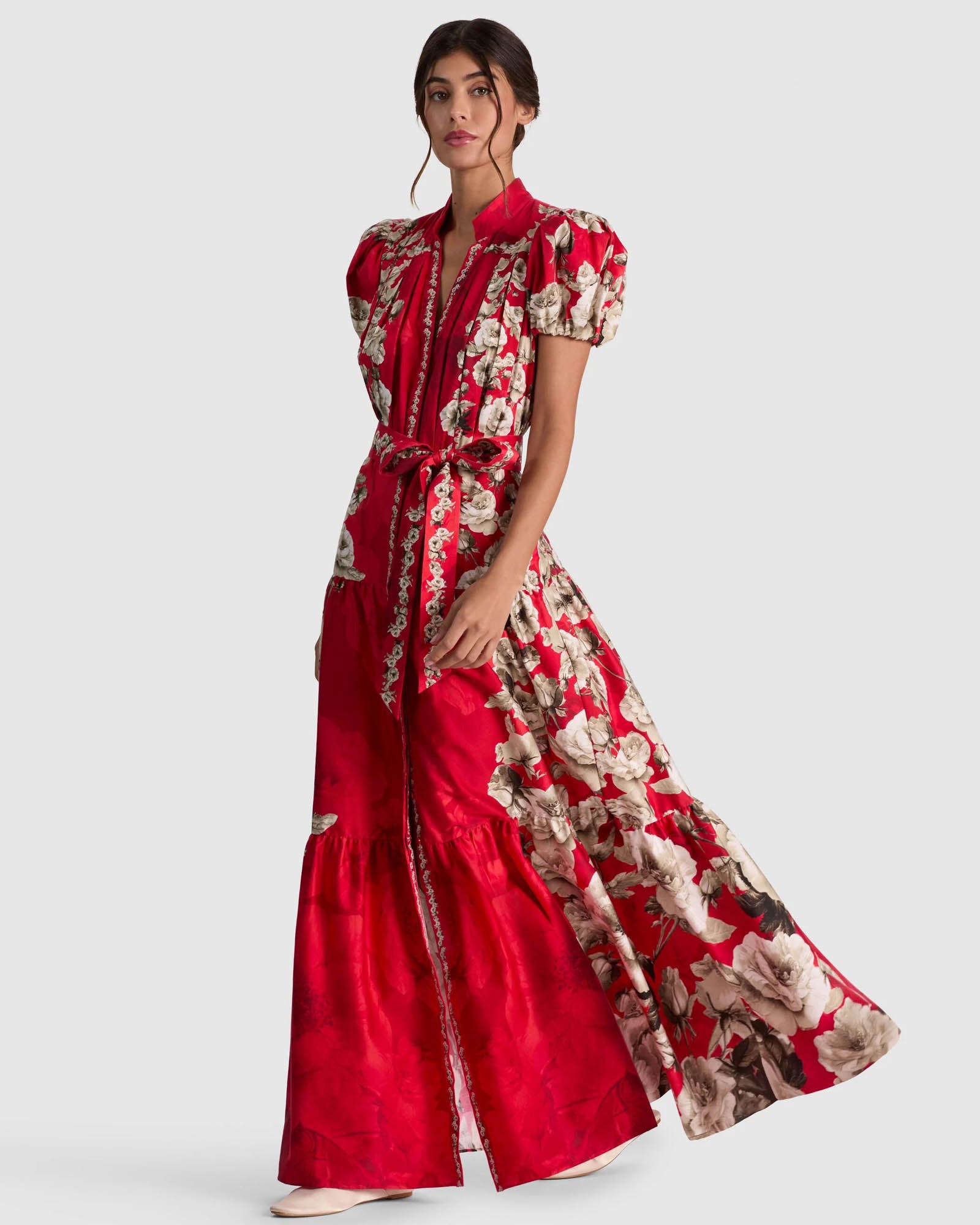 Cora Tier Shirt Dress
